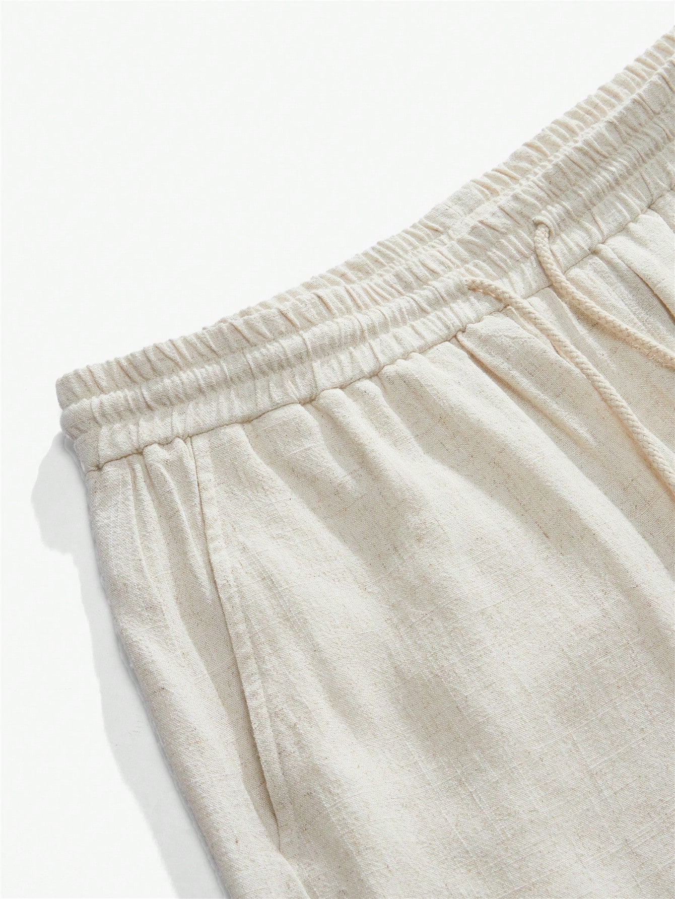 Men Linen Shorts