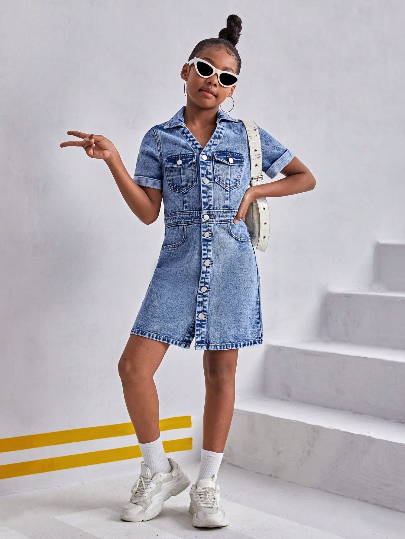 Tween Girls Denim Dresses