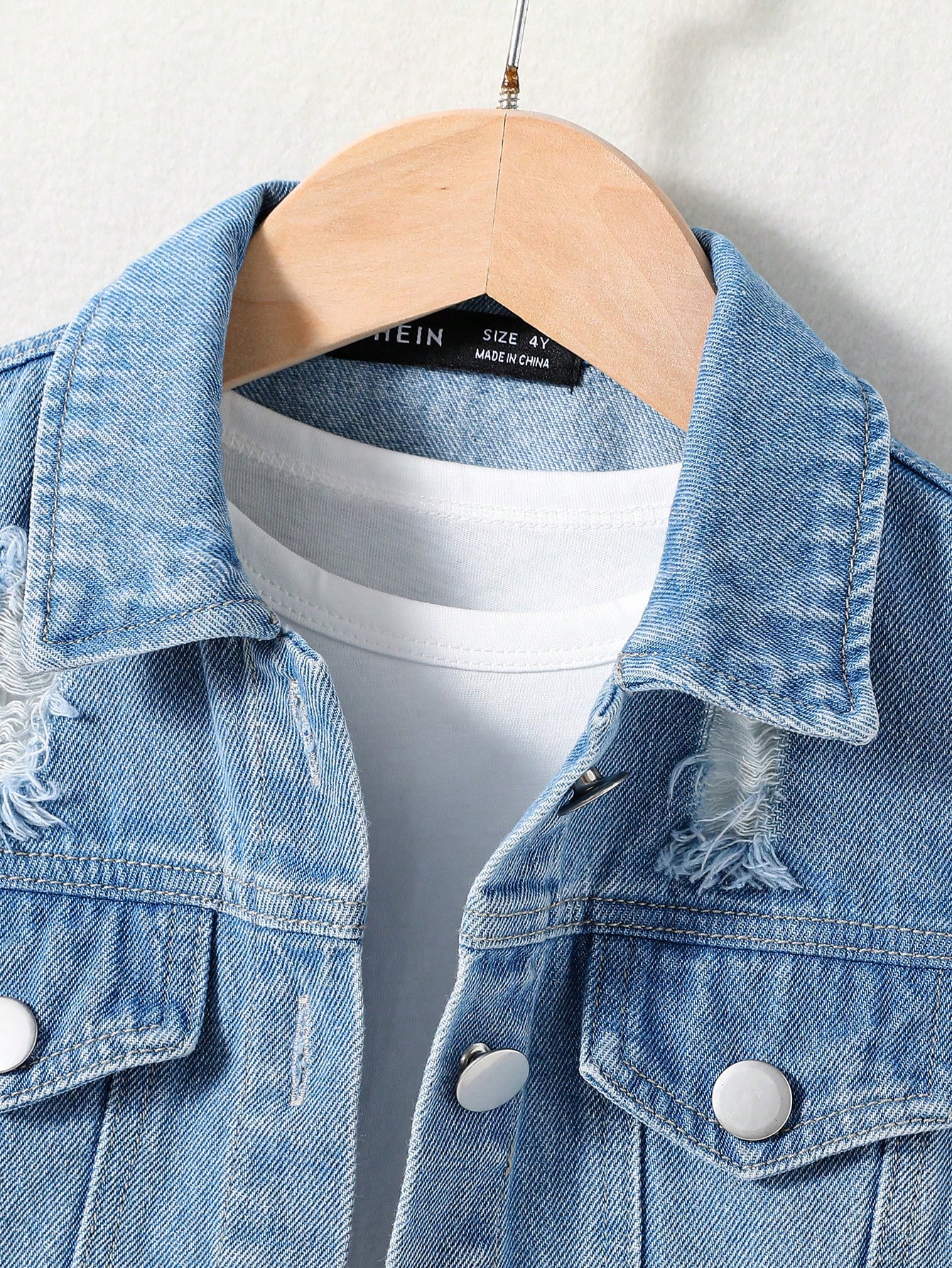 Young Girls Denim Jackets & Coats