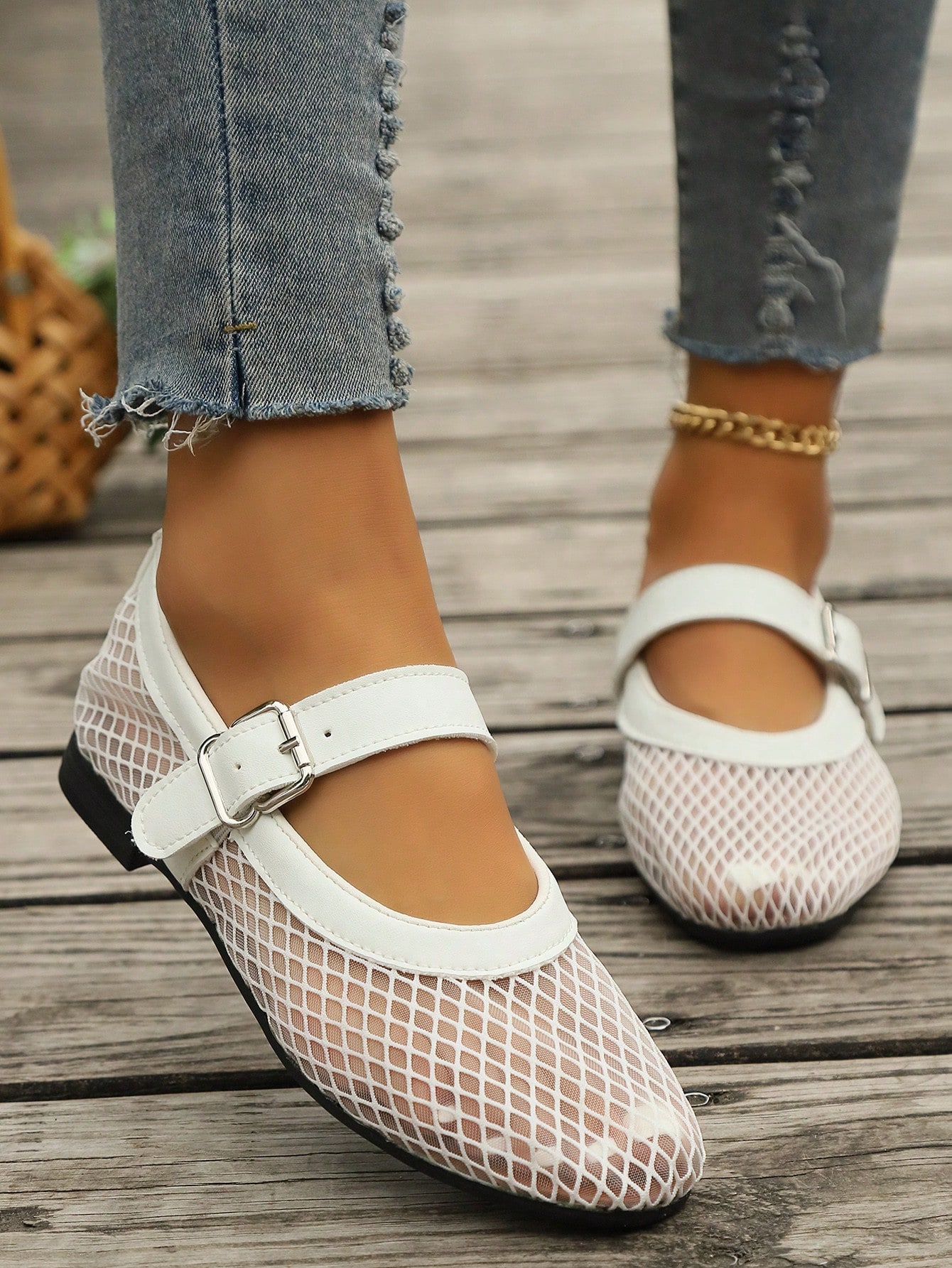 In White Women Flats