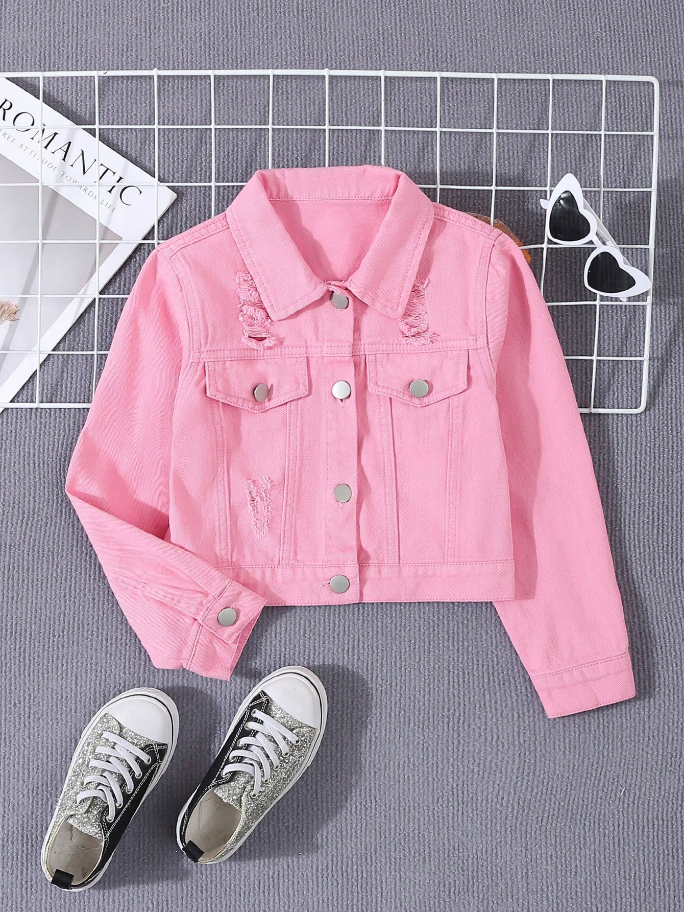 Young Girls Denim Jackets & Coats