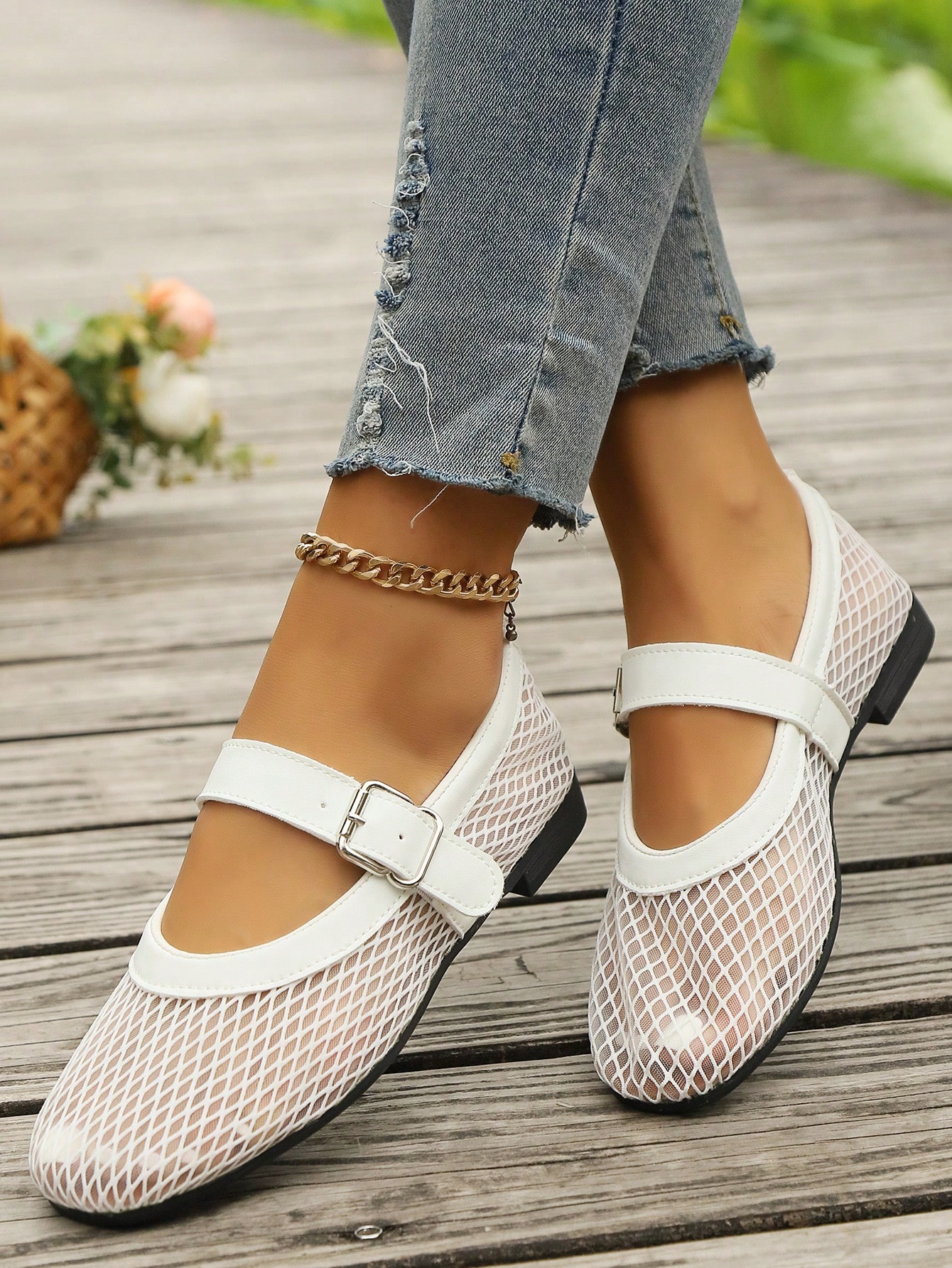 In White Women Flats