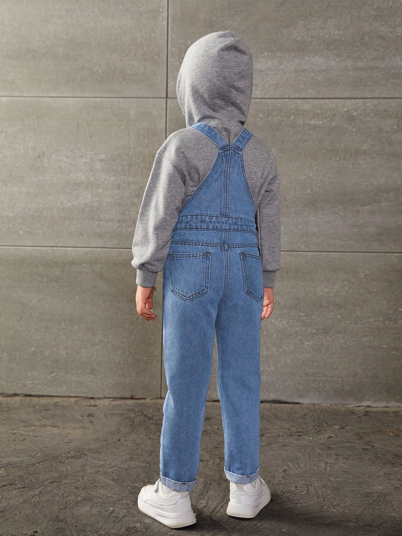 Young Girls Denim Overalls & Jumpsuits