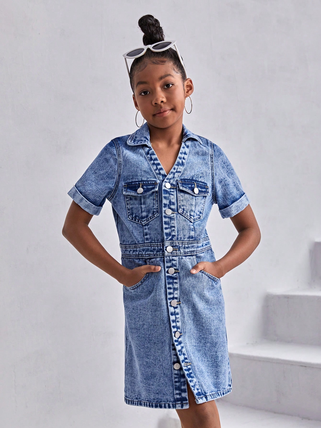 Tween Girls Denim Dresses