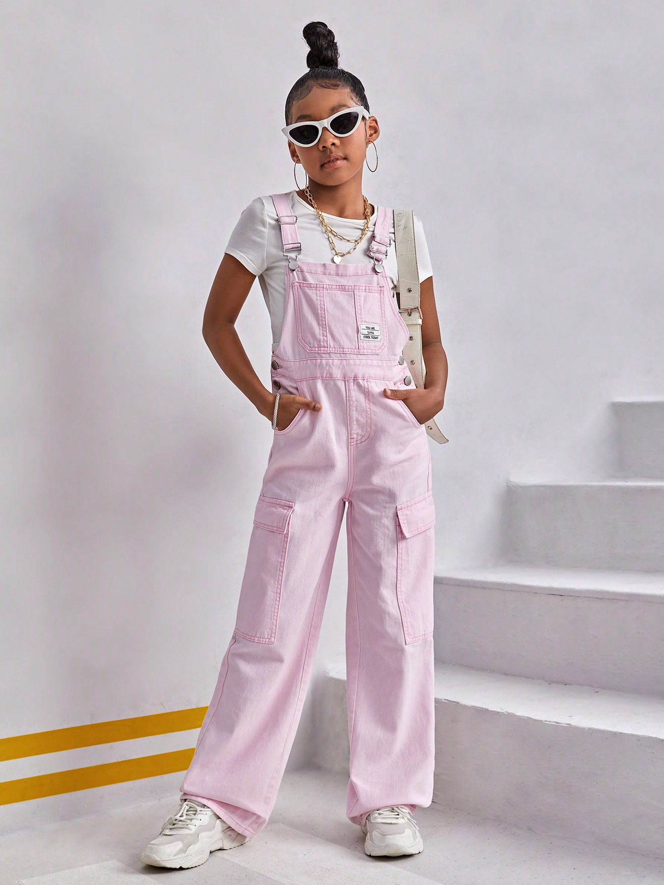 Tween Girls Denim Overalls & Jumpsuits