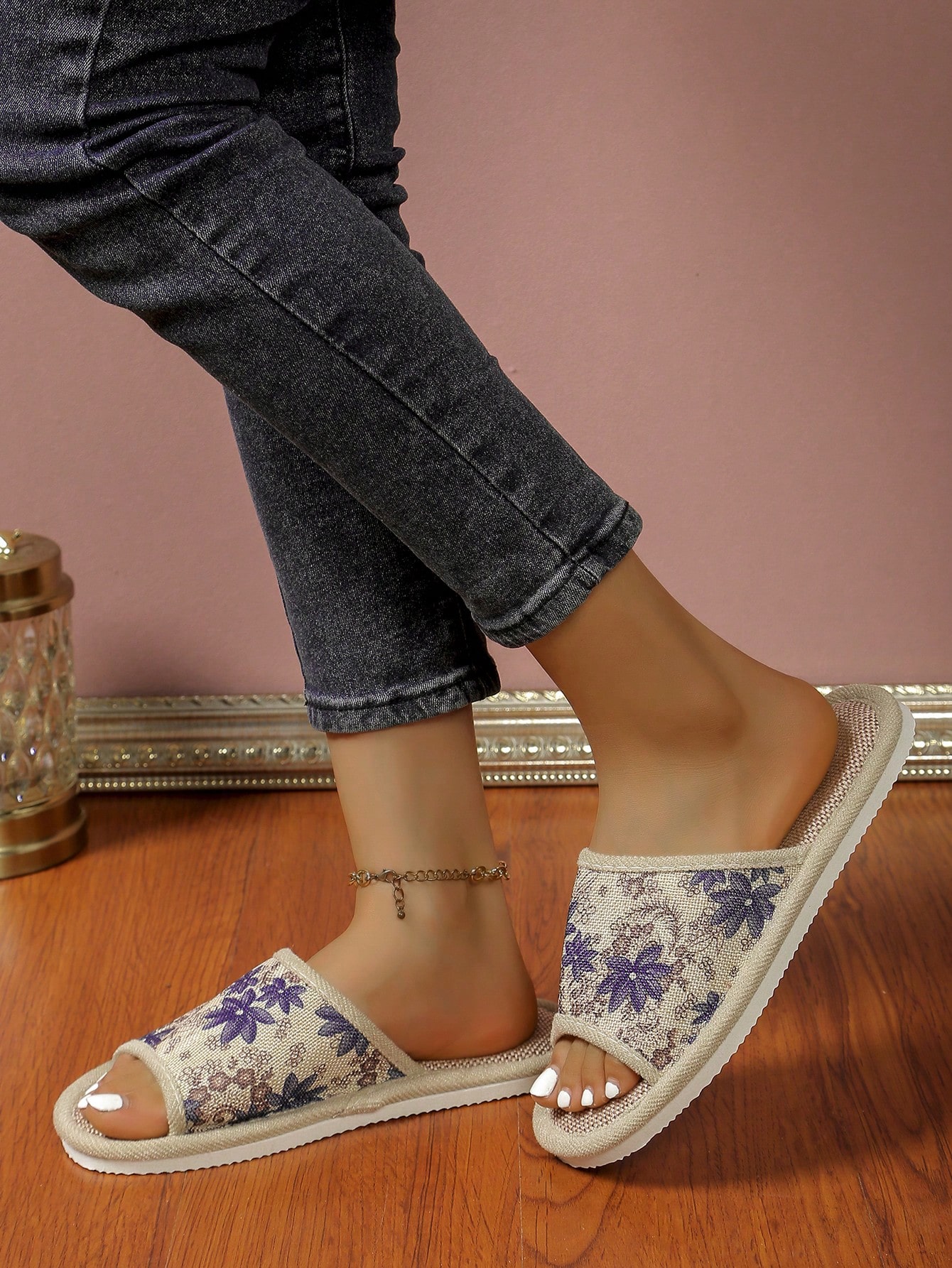 In Blue Women Slippers