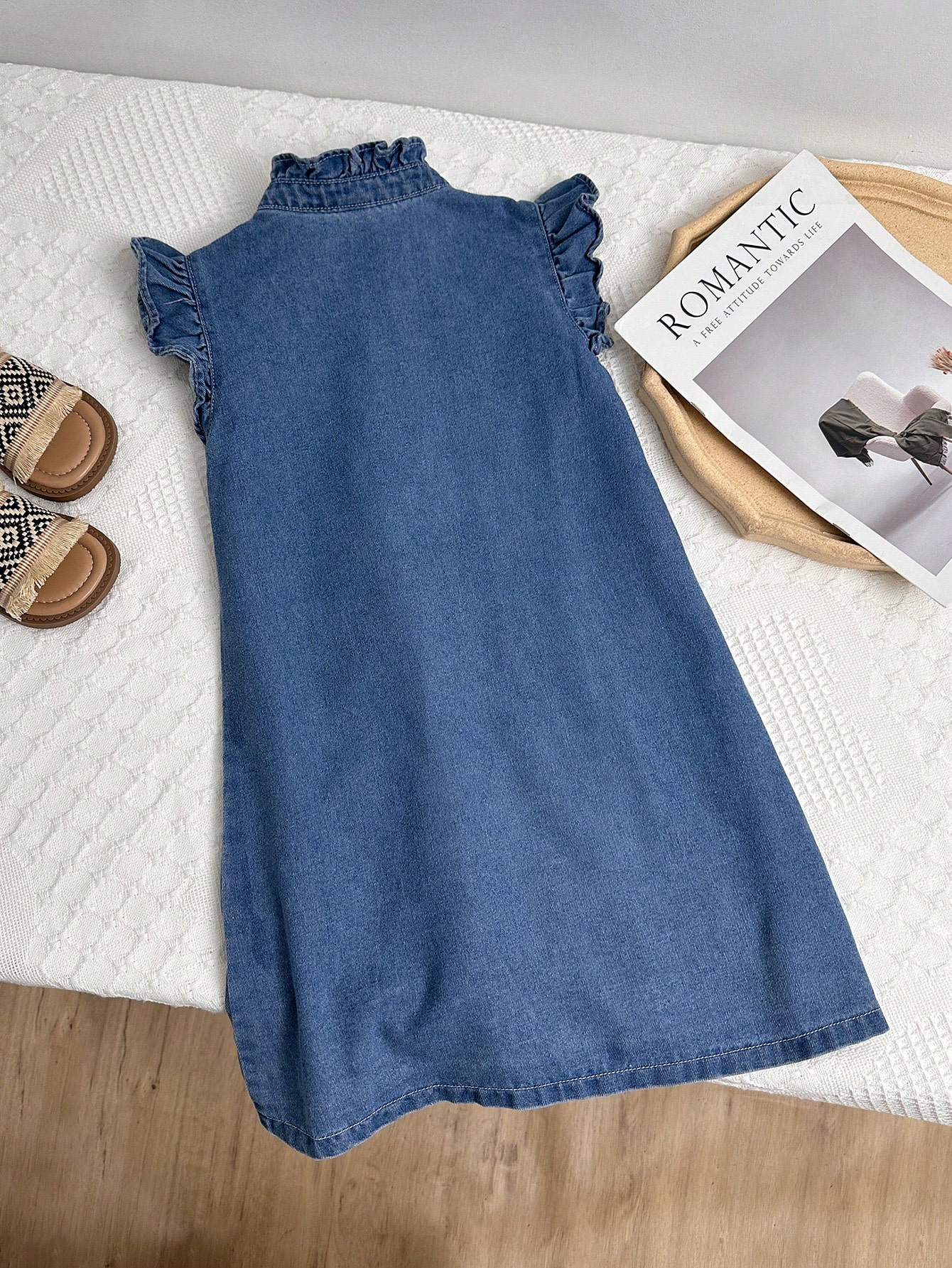 Young Girls Denim Dresses