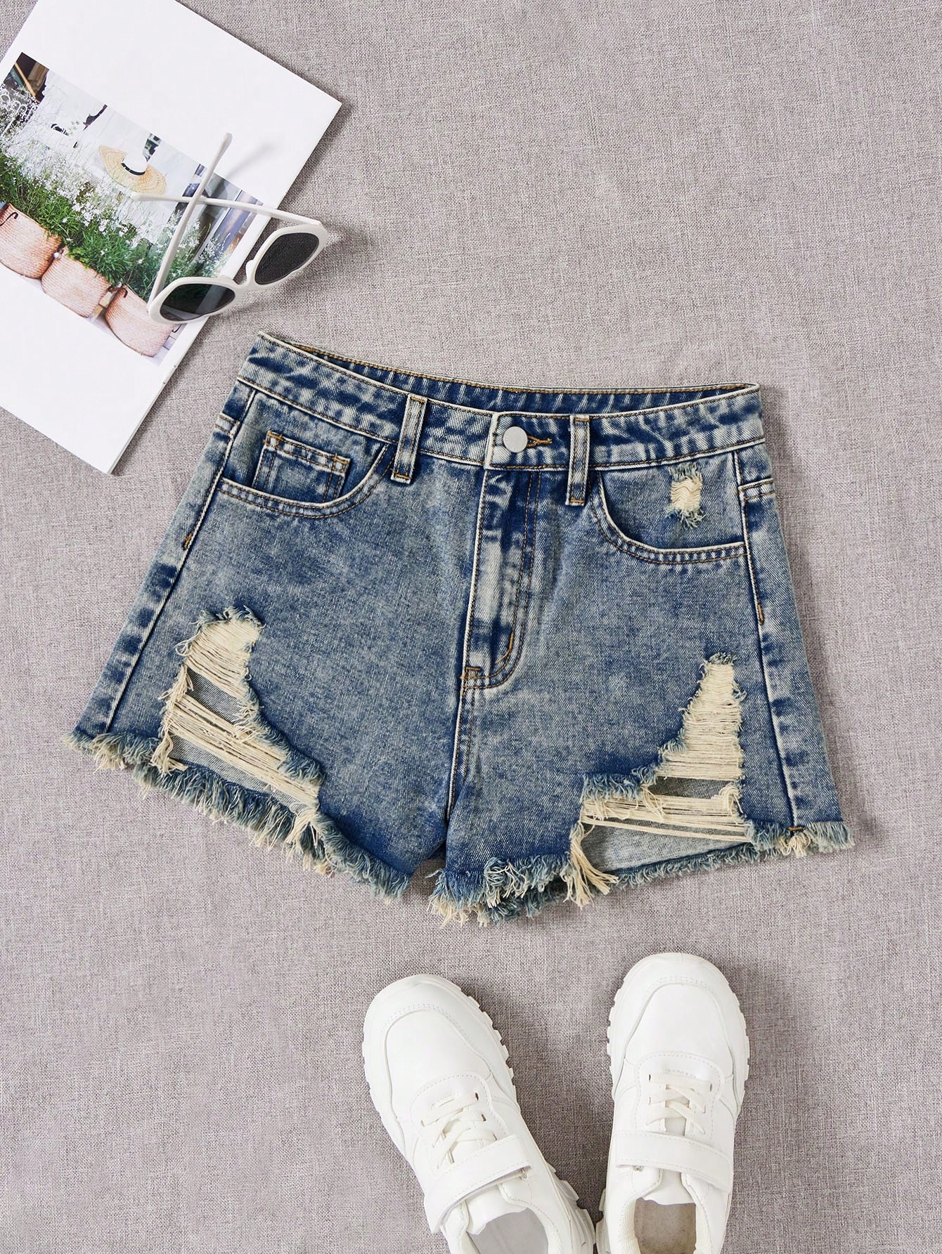 Teen Girls Denim Shorts