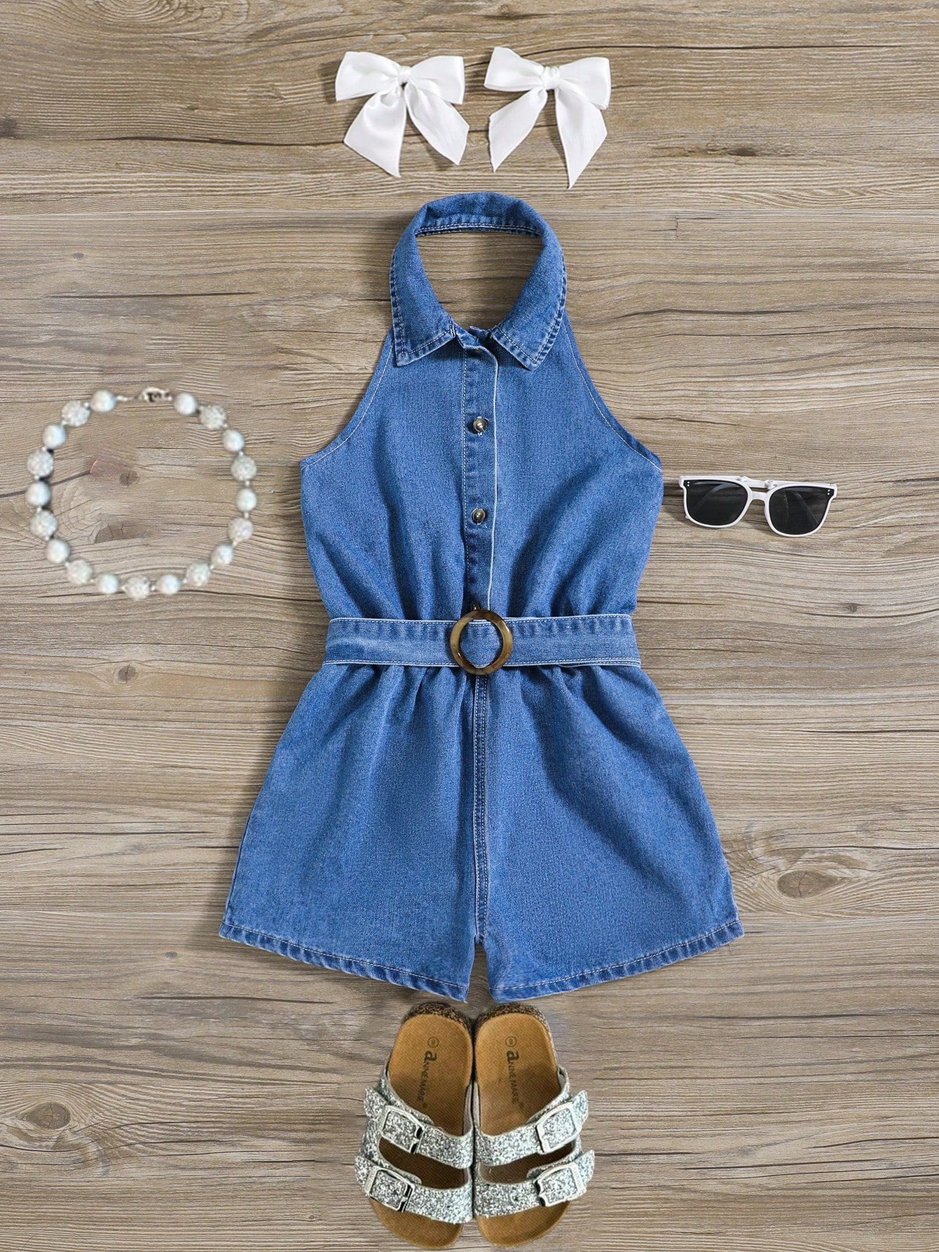 Tween Girls Denim Overalls & Jumpsuits