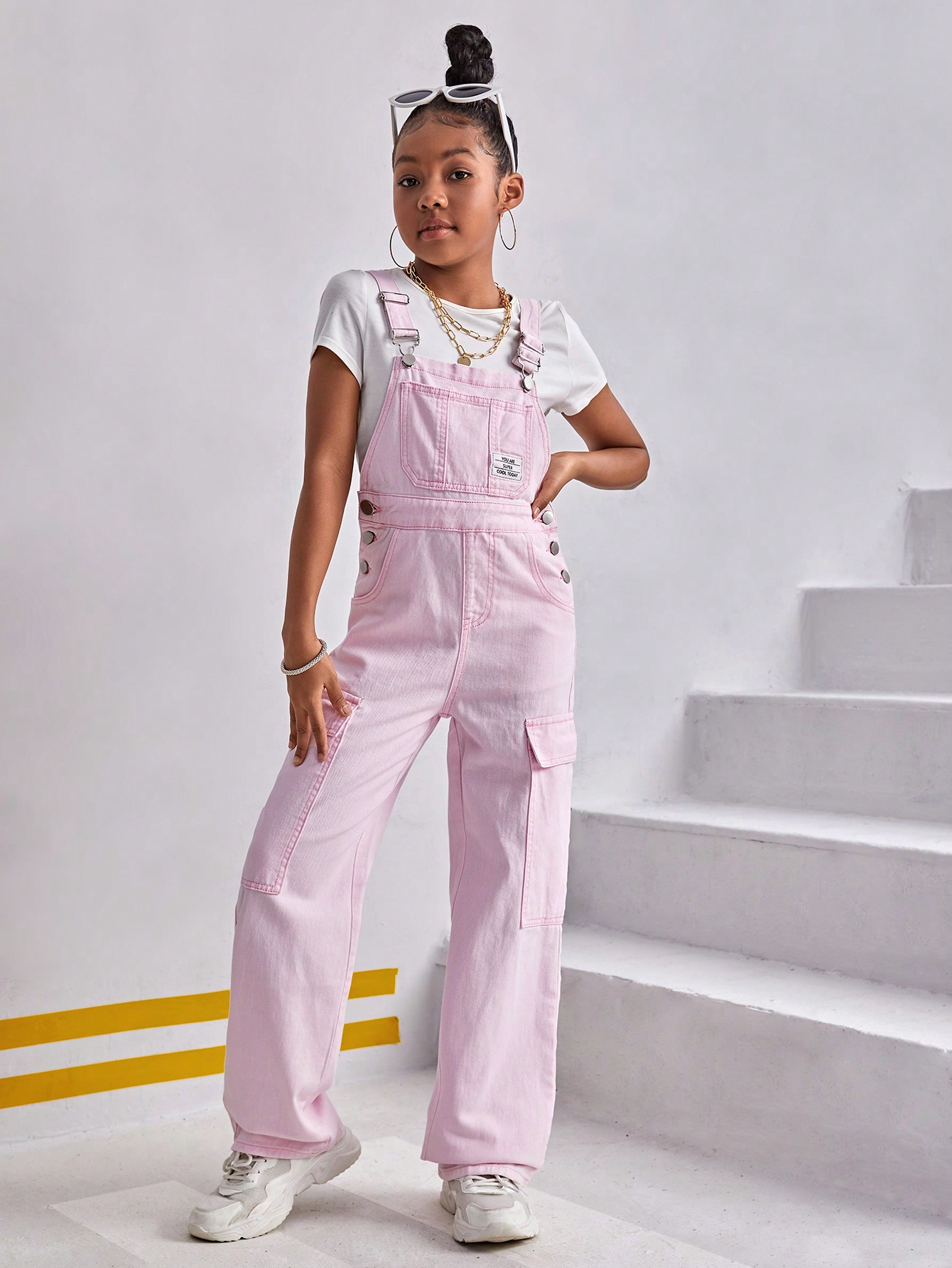 Tween Girls Denim Overalls & Jumpsuits