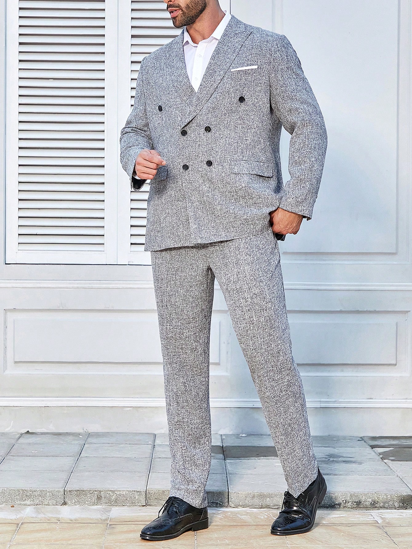 Men Plus Size Suits