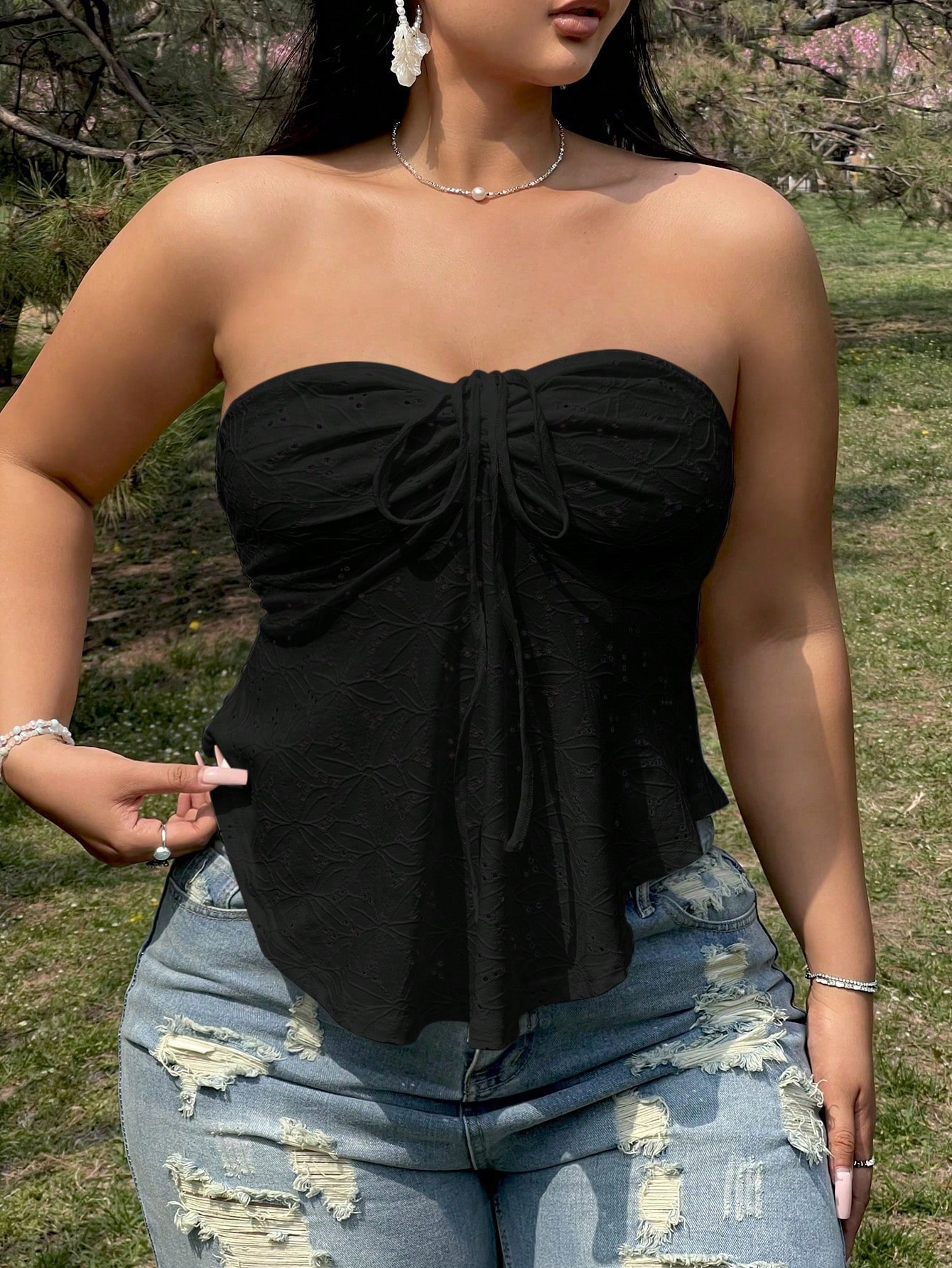 In Casual Plus Size Women Tops