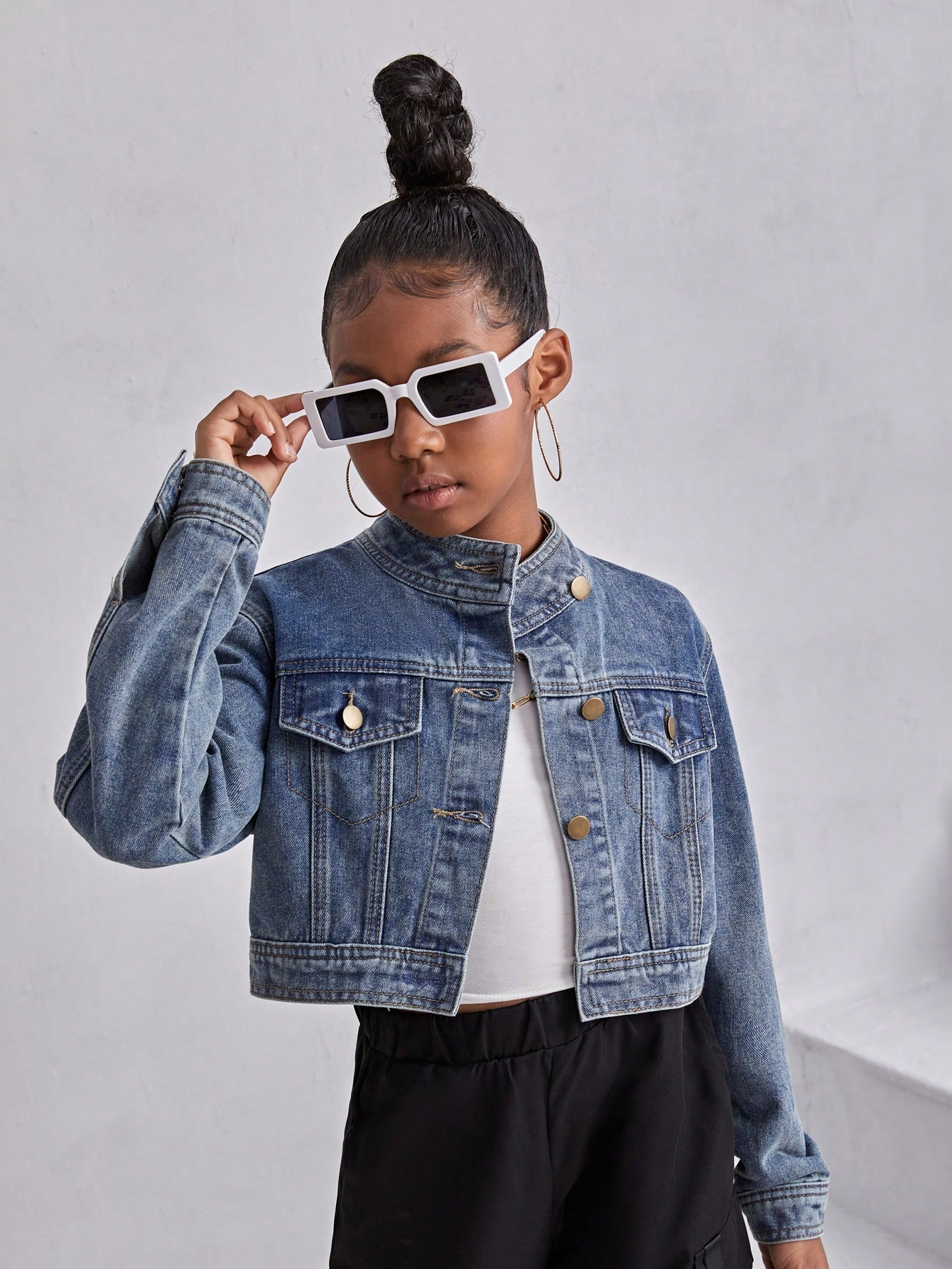 Tween Girls Denim Jackets & Coats