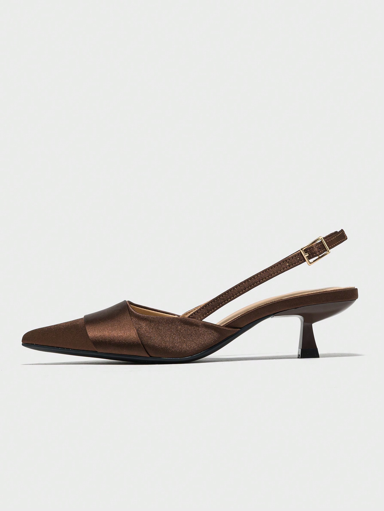 In Coffee Brown Women Pumps