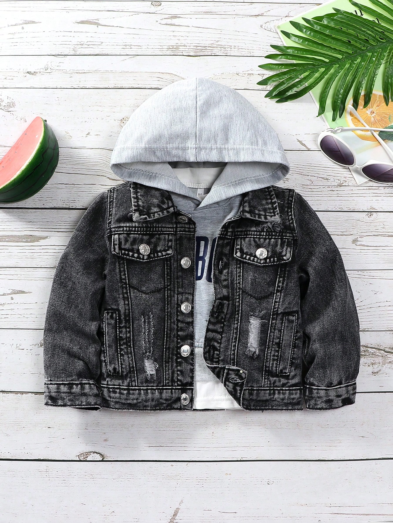 Young Boys Denim Jackets & Coats