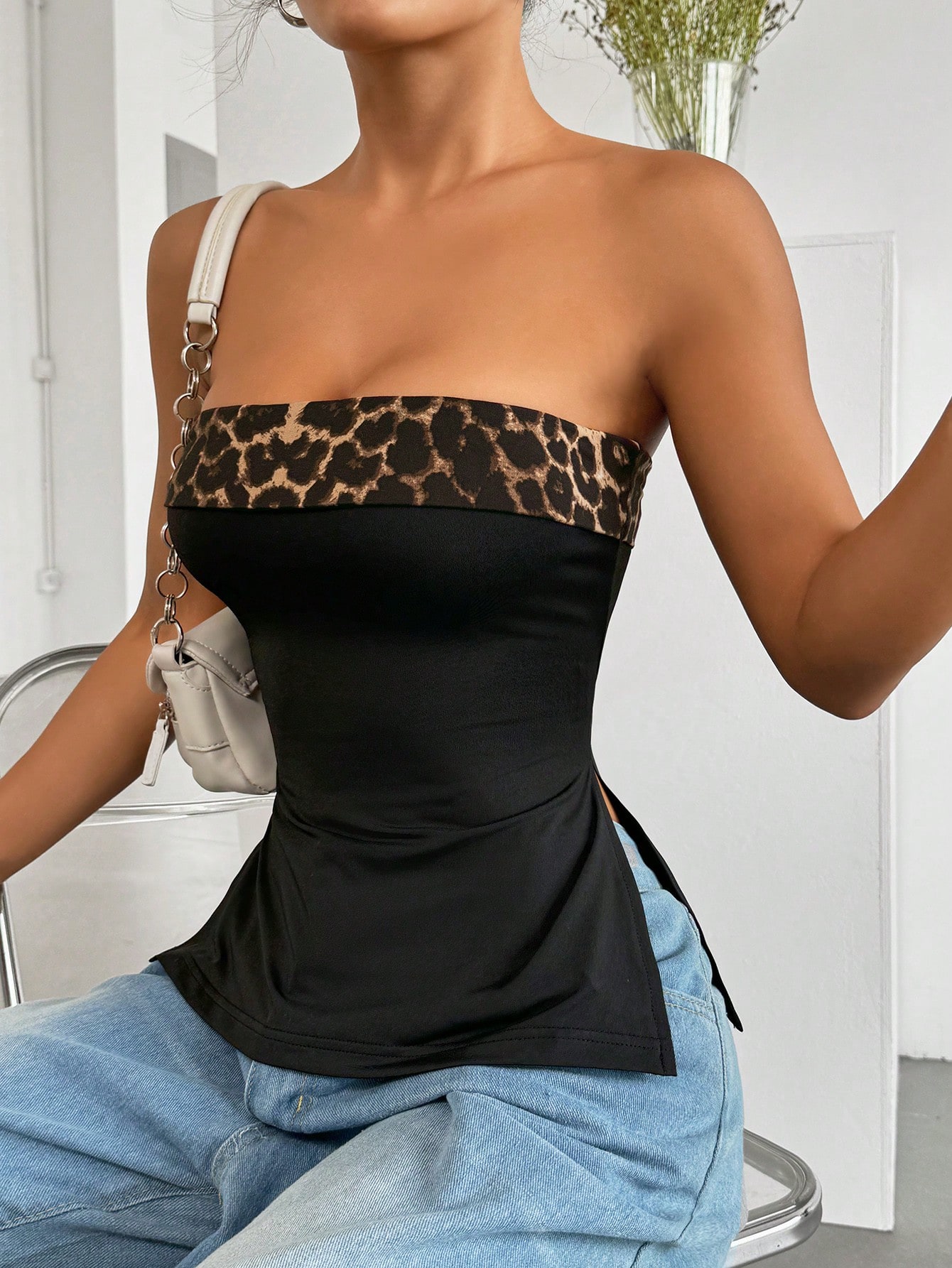 In Black Women Tops