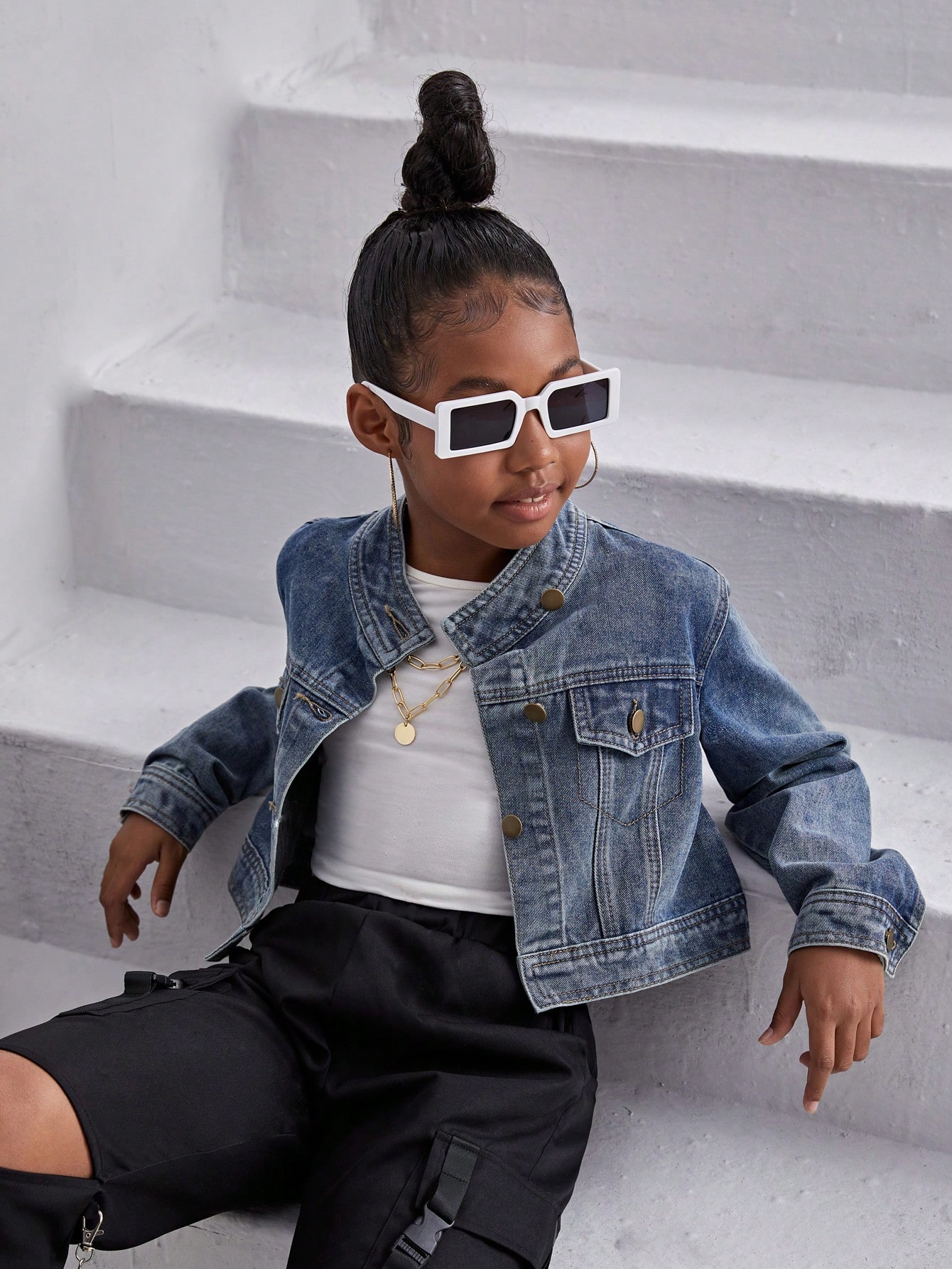 Tween Girls Denim Jackets & Coats