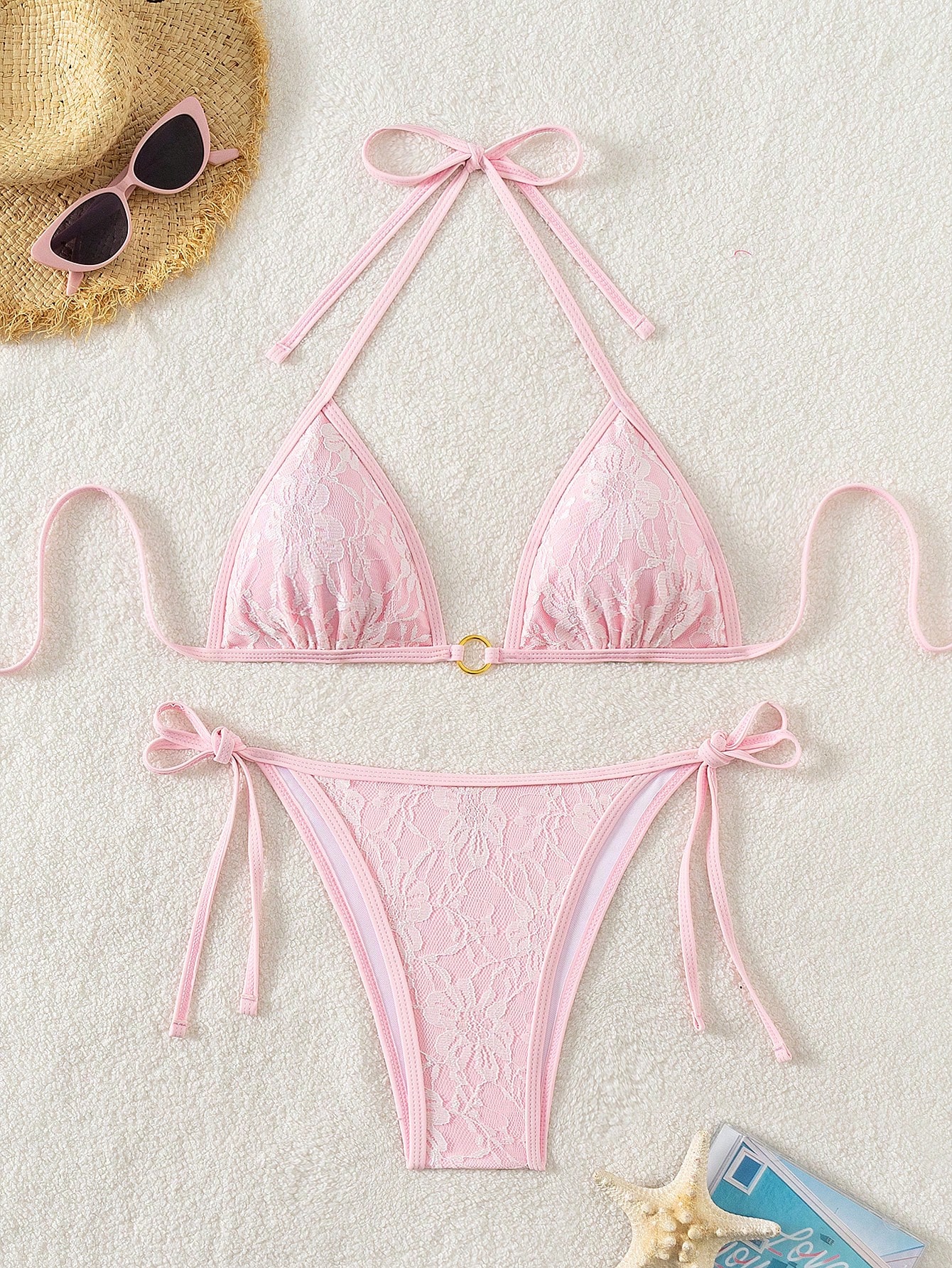 In Pink Women Bikini Sets