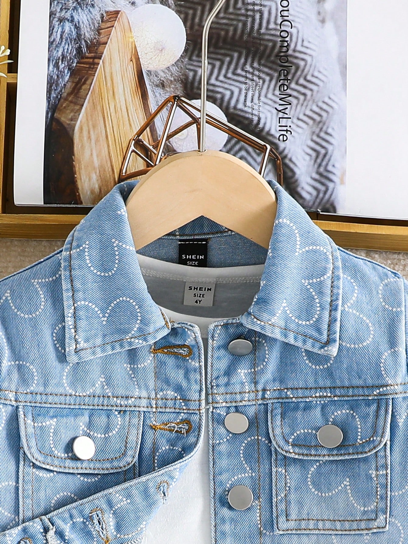 Young Girls Denim Jackets & Coats