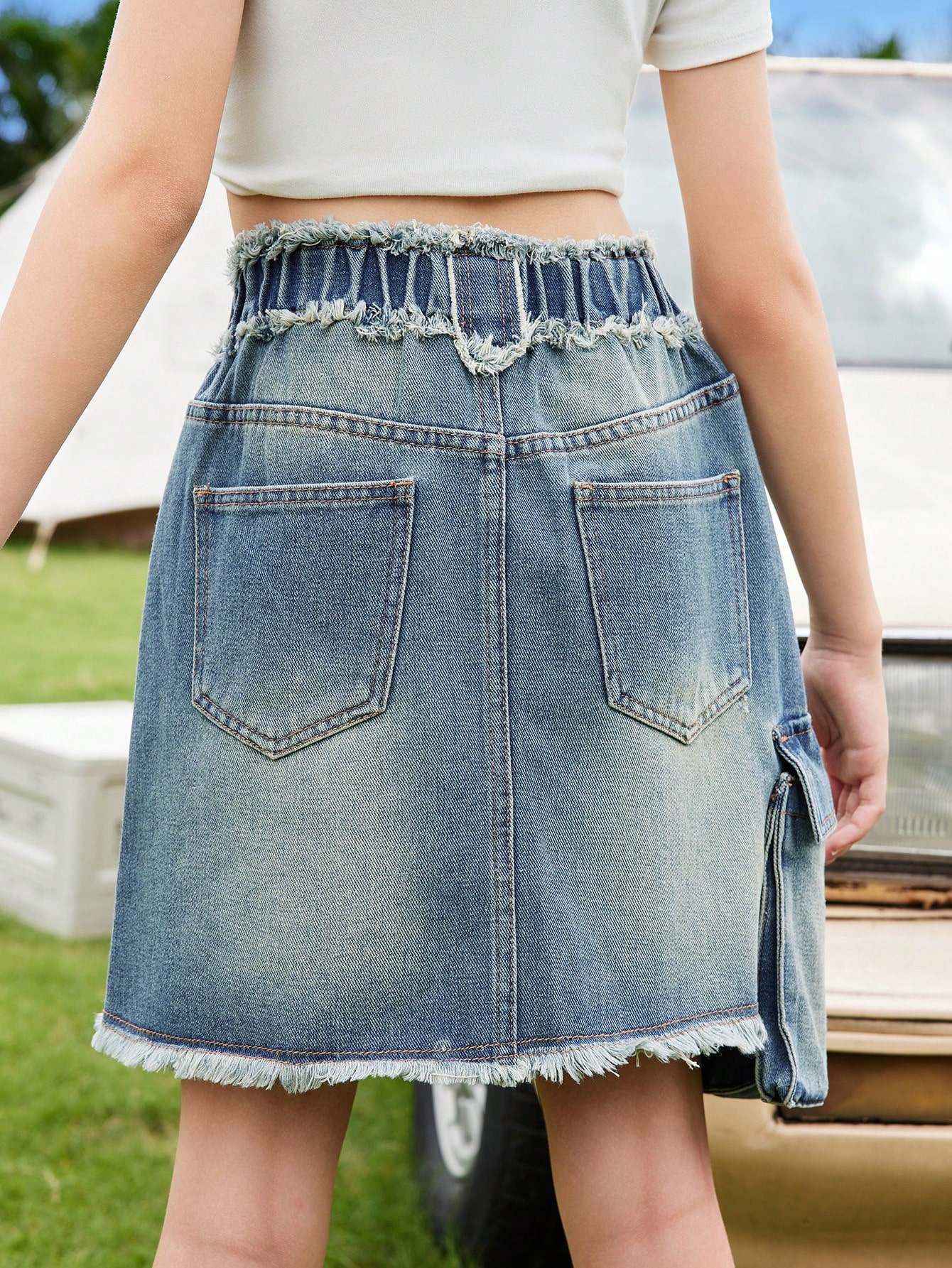 Tween Girls Denim Skirts