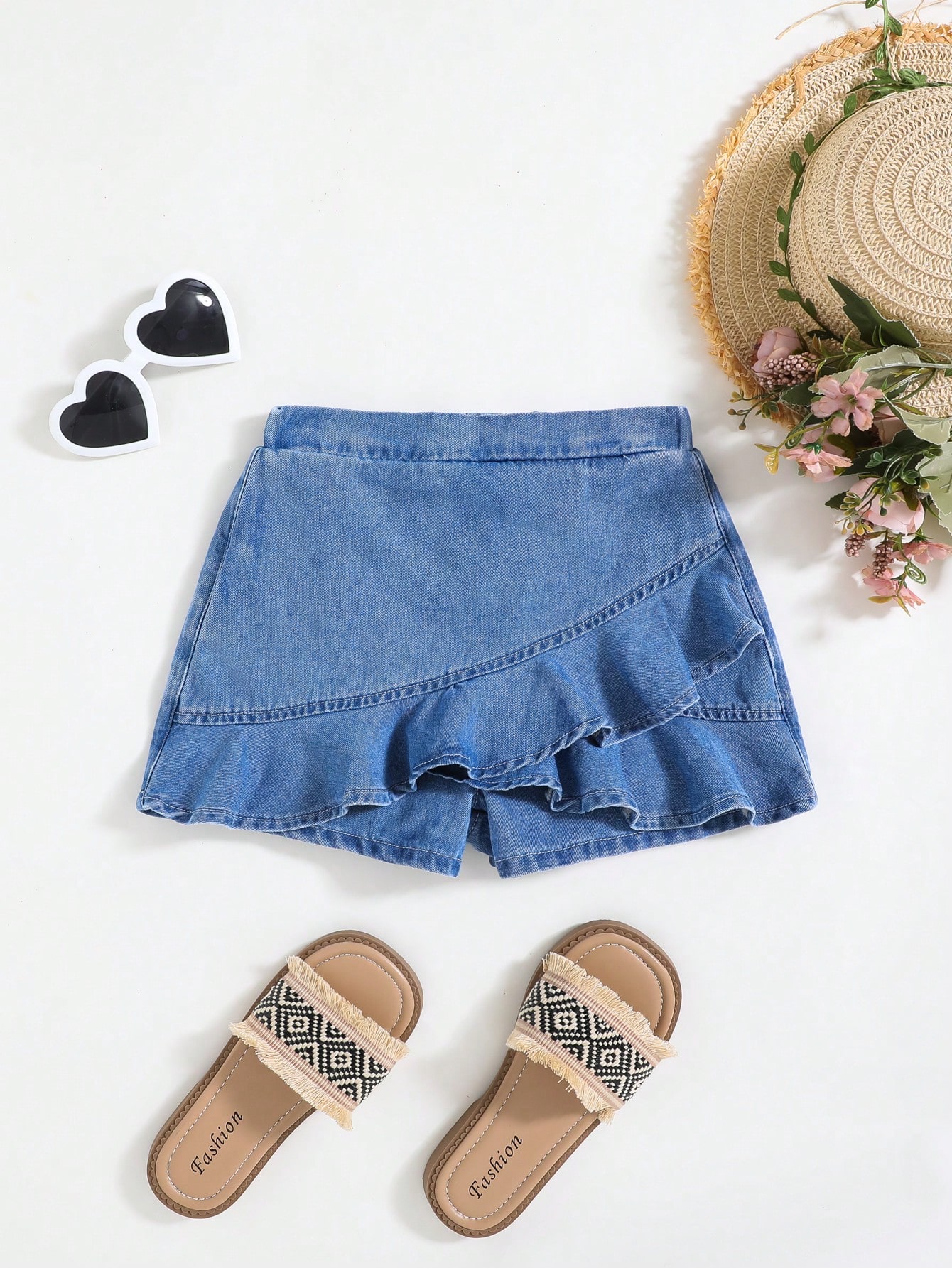 Tween Girls Denim Shorts