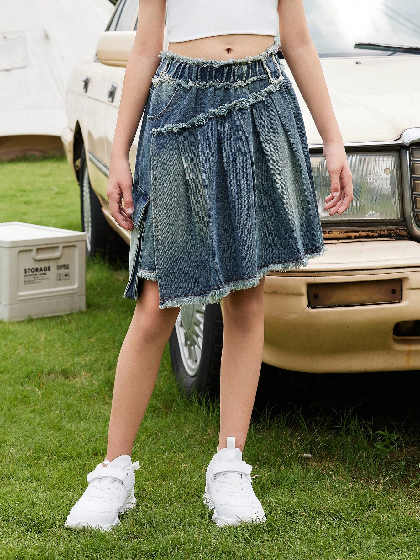 Tween Girls Denim Skirts