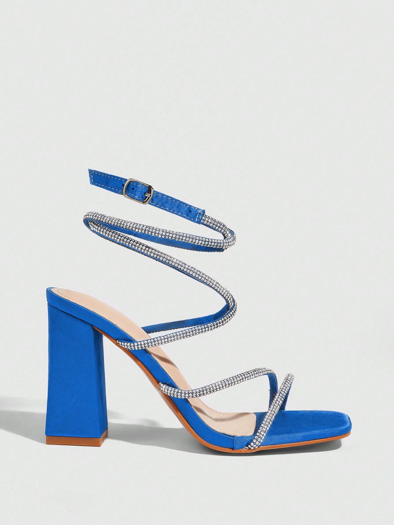 In Blue Women Heeled Sandals