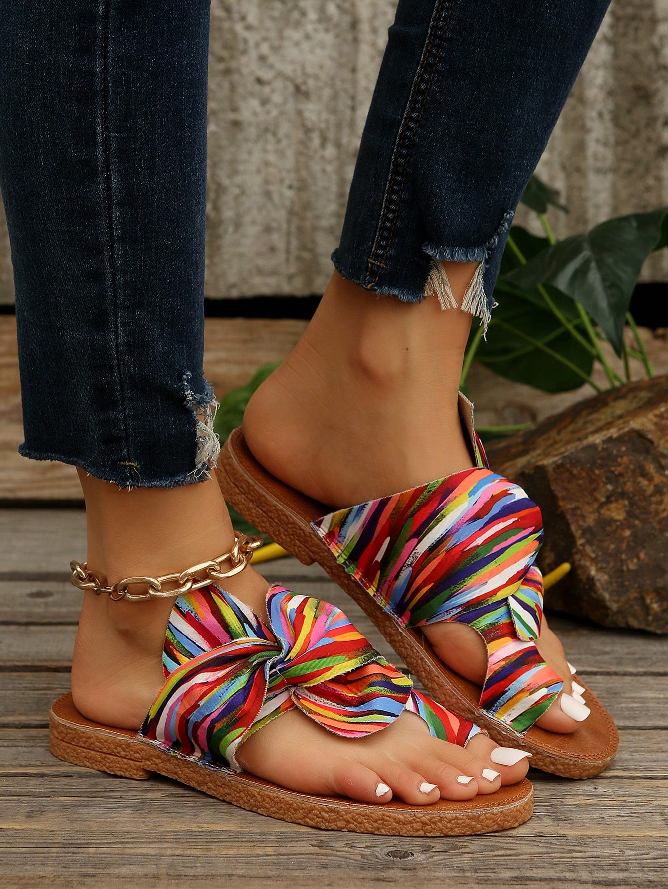 In Multicolor Women Sandals