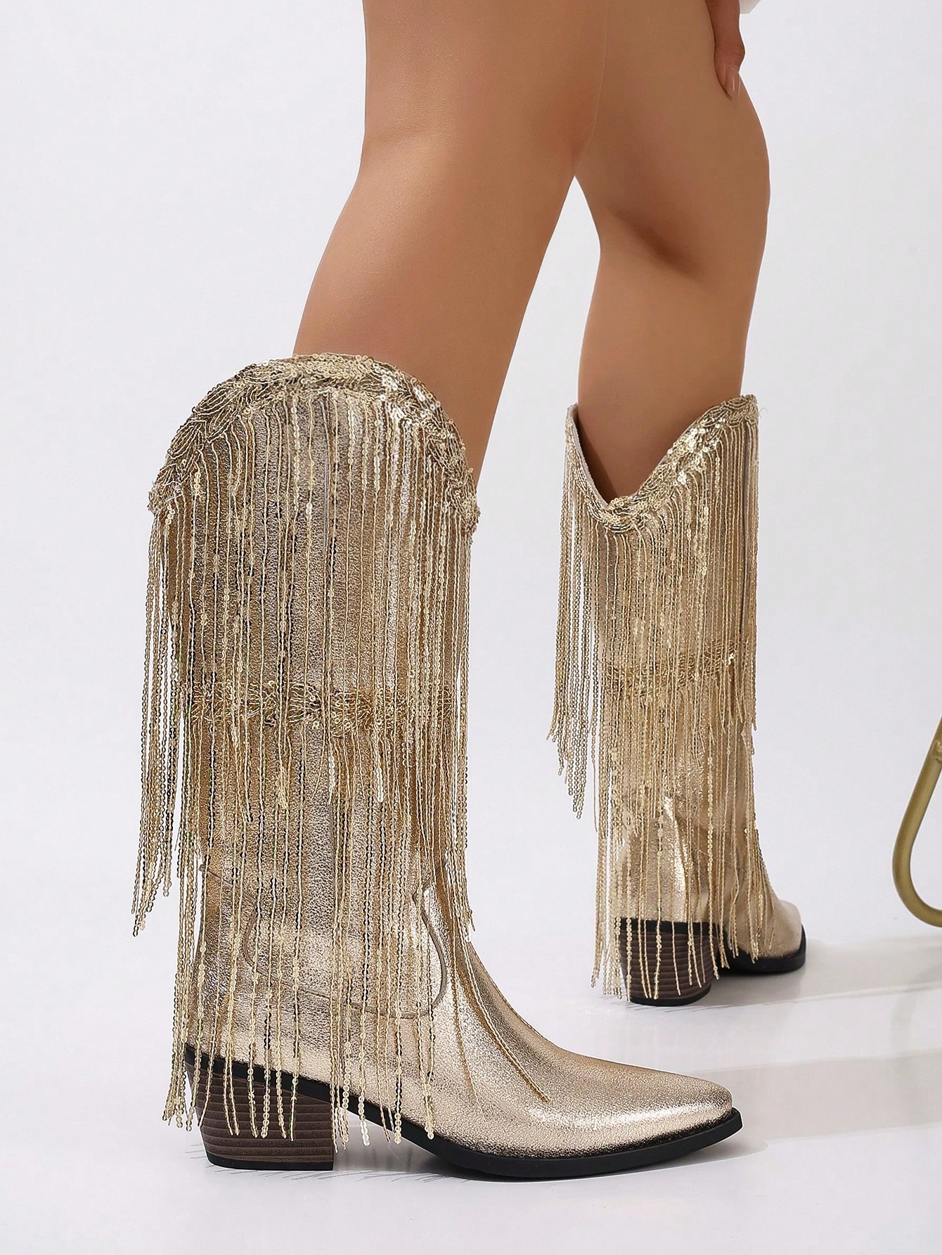 In Gold Women Fashion Boots