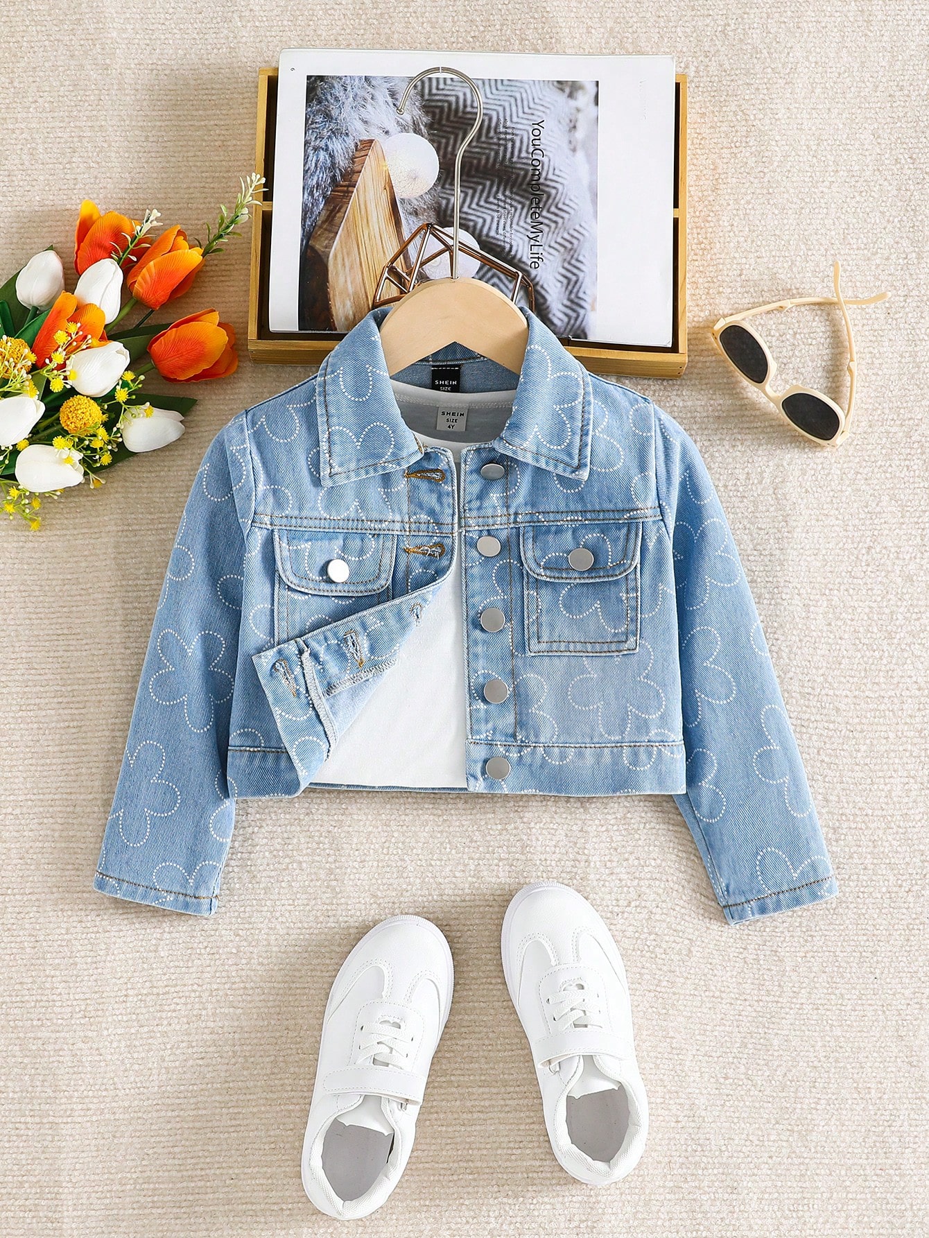 Young Girls Denim Jackets & Coats