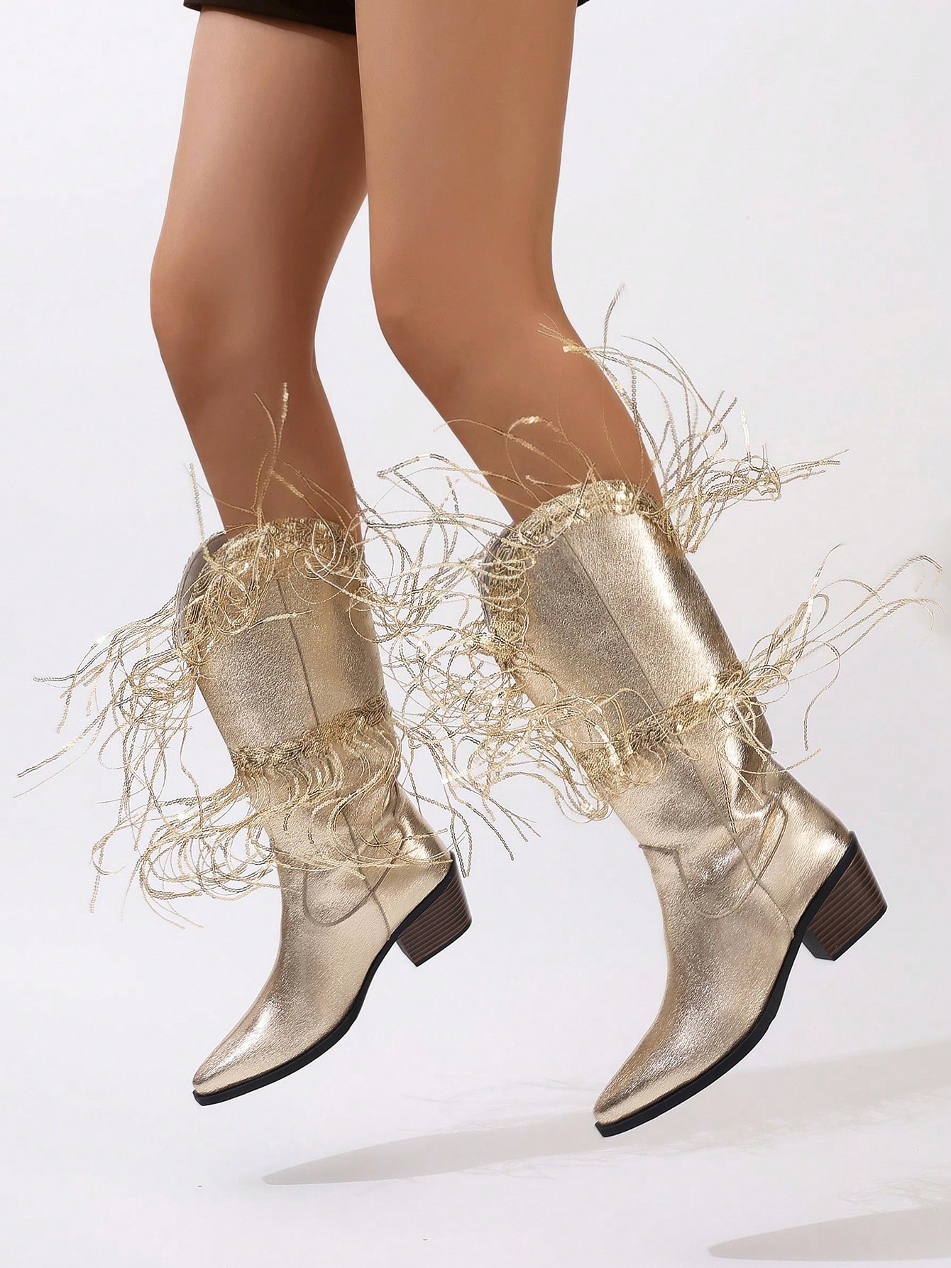 In Gold Women Fashion Boots