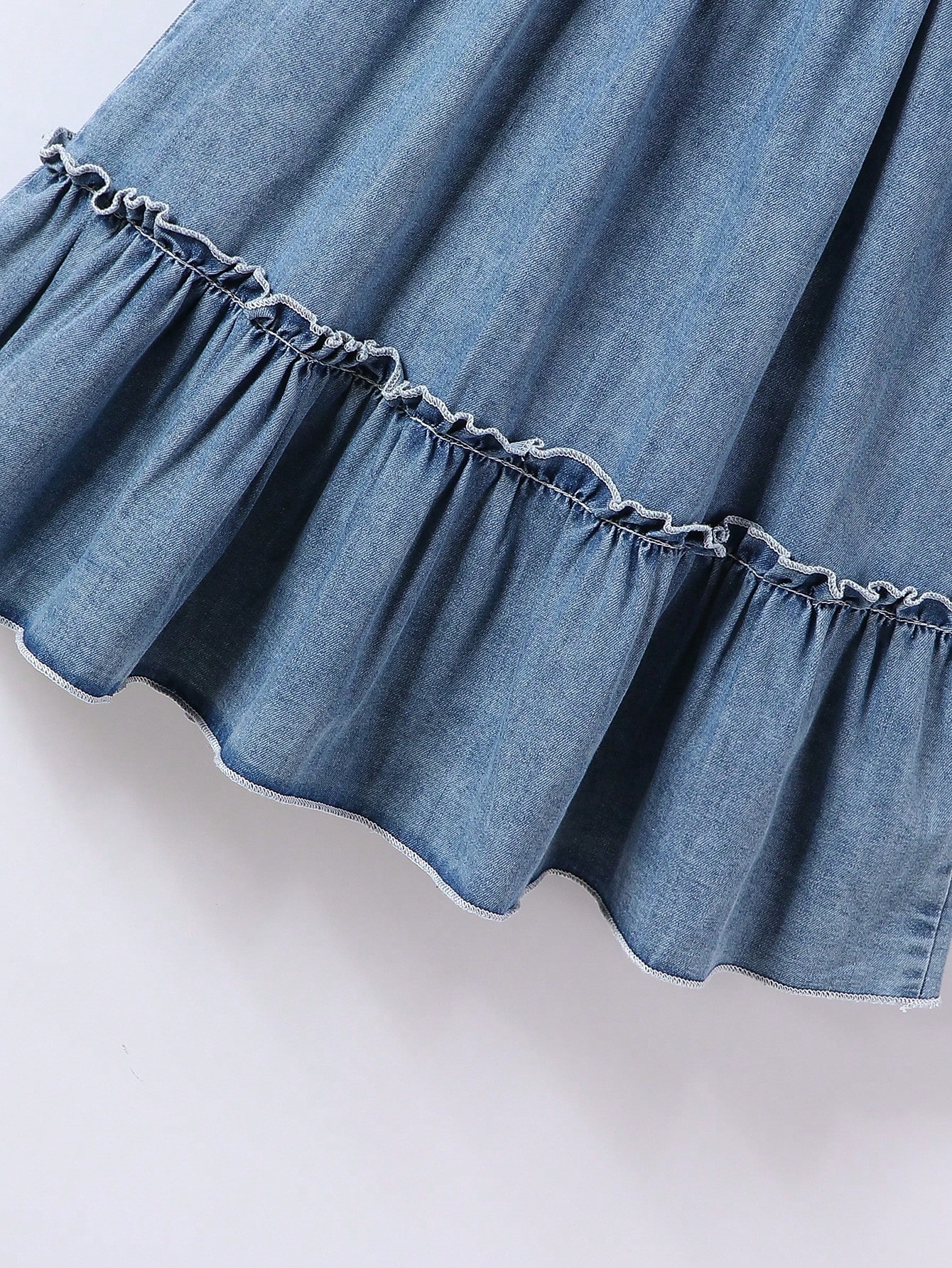 Young Girls Denim Dresses