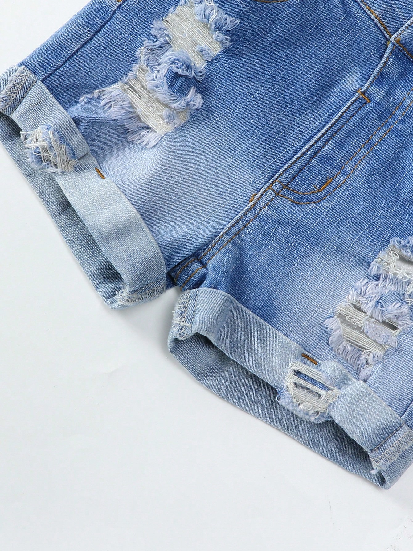 Young Girls Denim Shorts