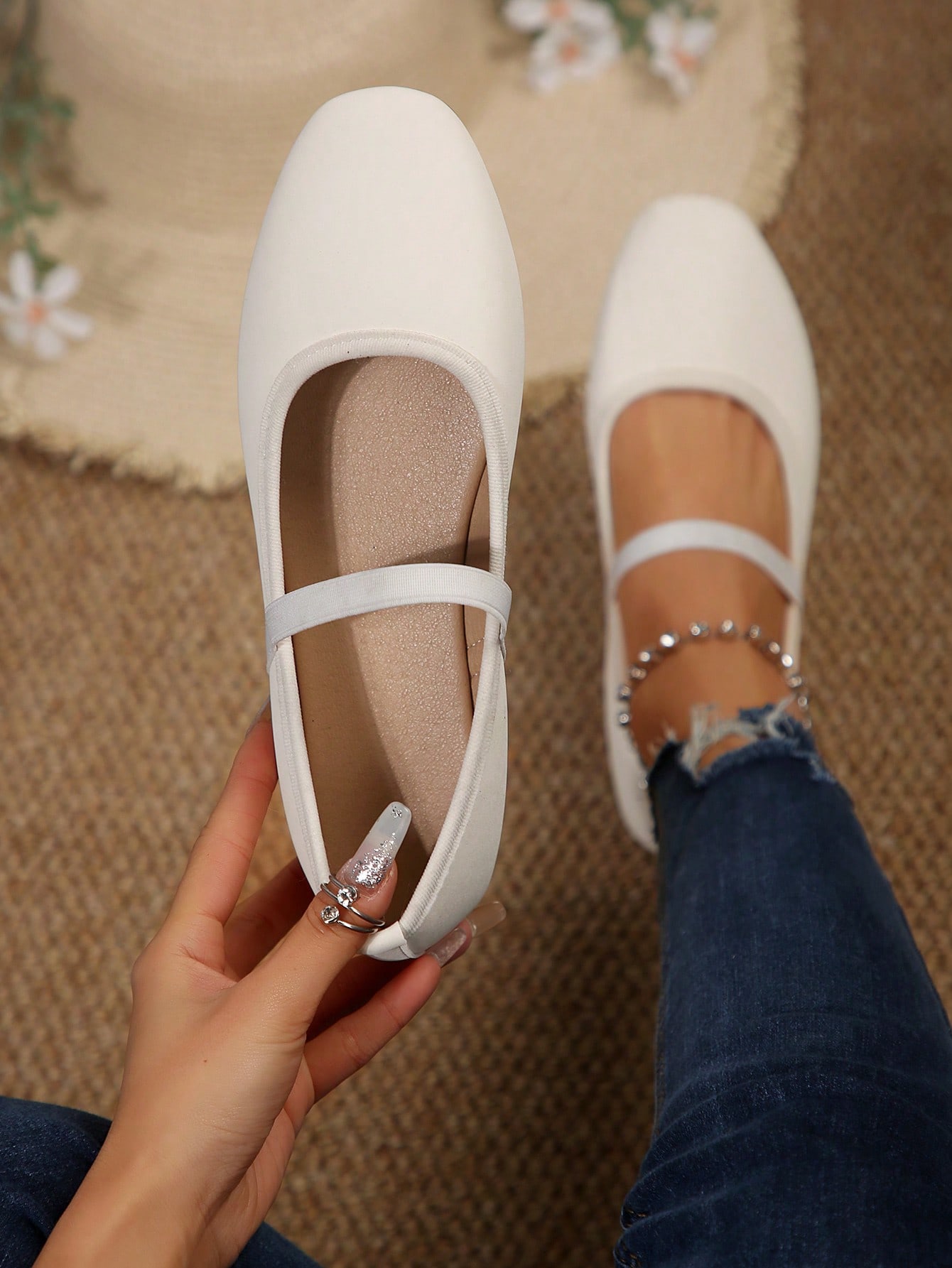 In White Women Flats