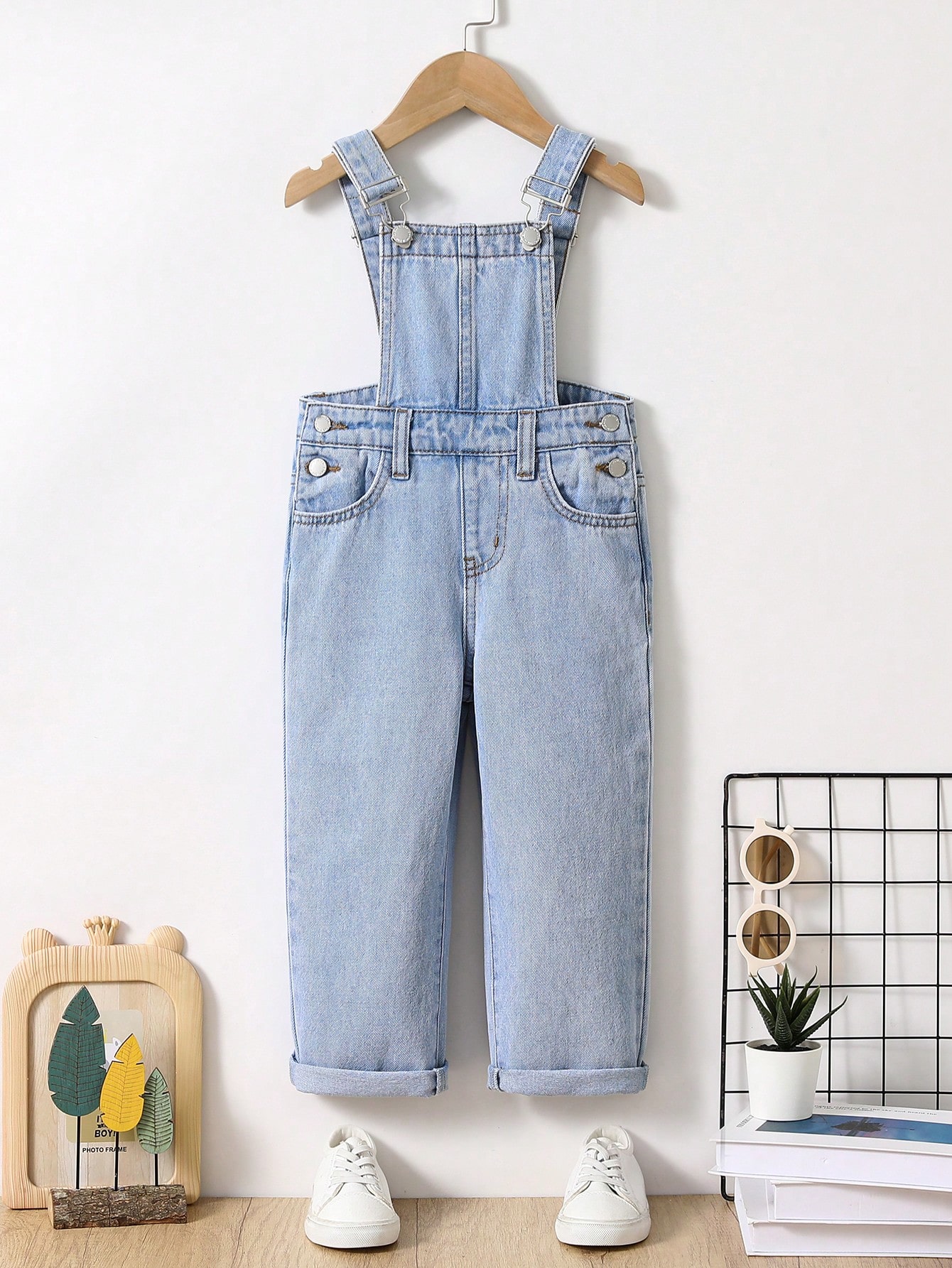 Young Boys Denim Overalls & Jumpsuits