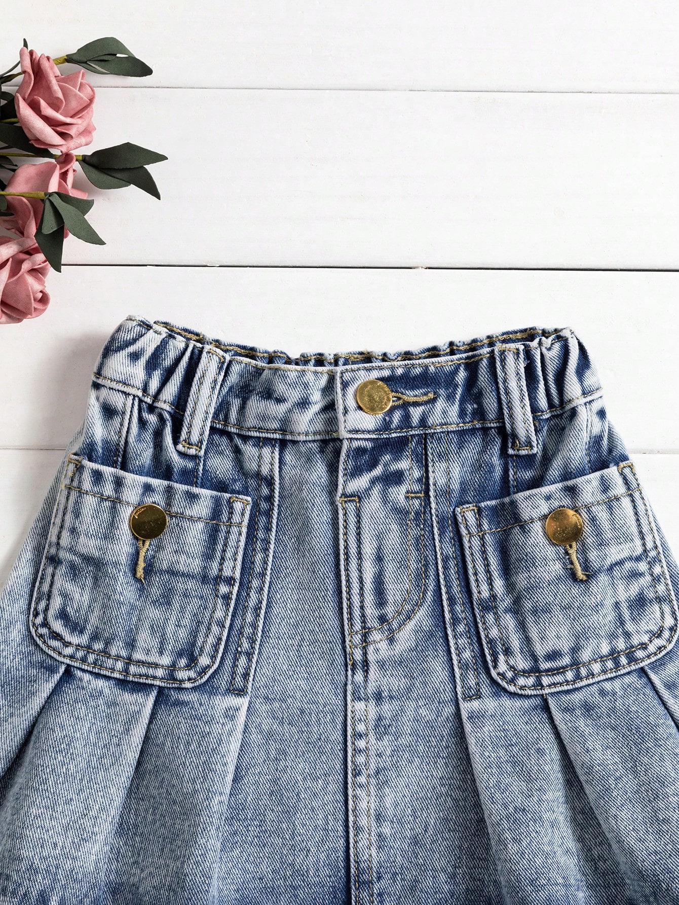 Young Girls Denim Skirts