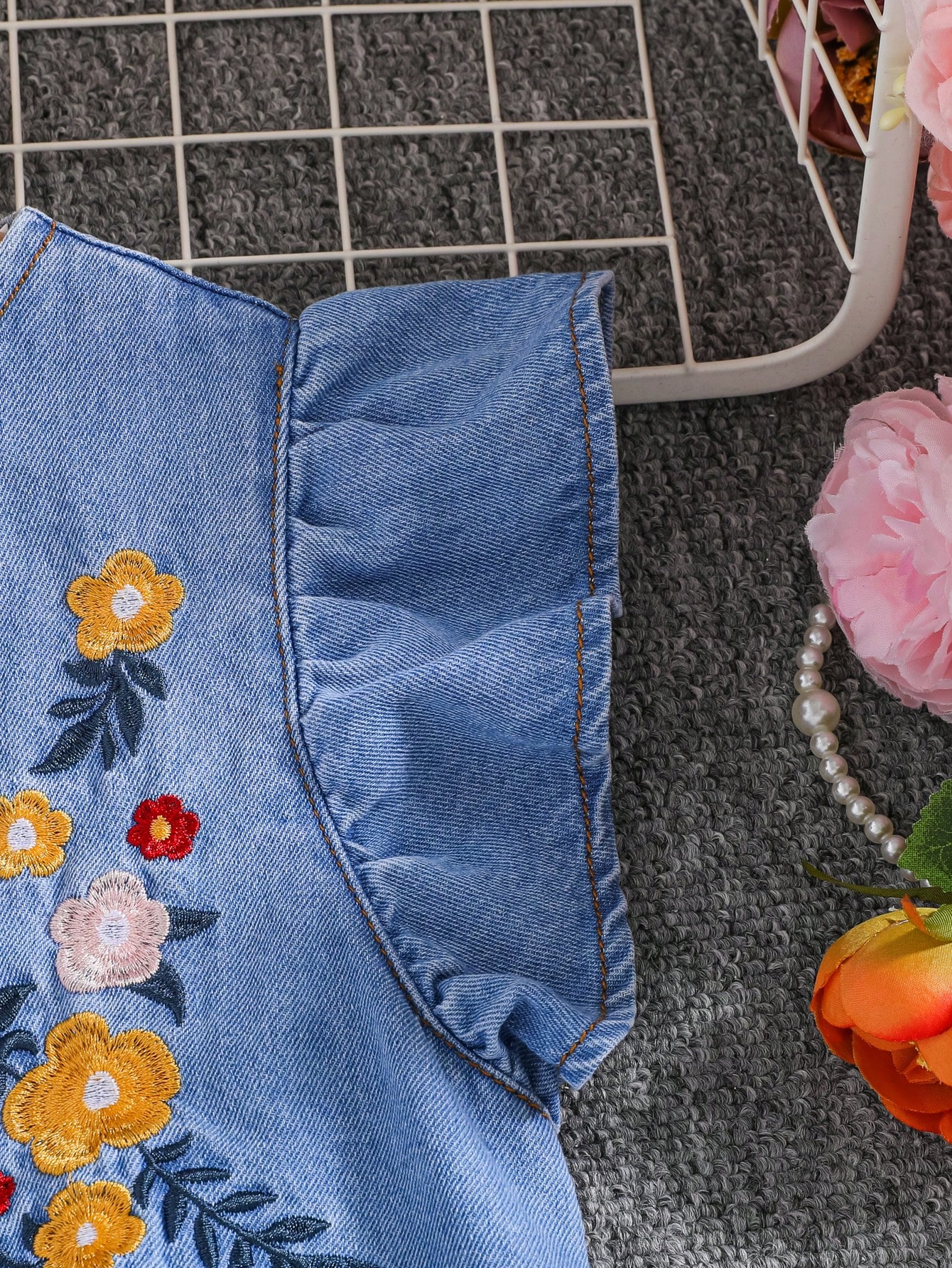 Tween Girls Denim Tops