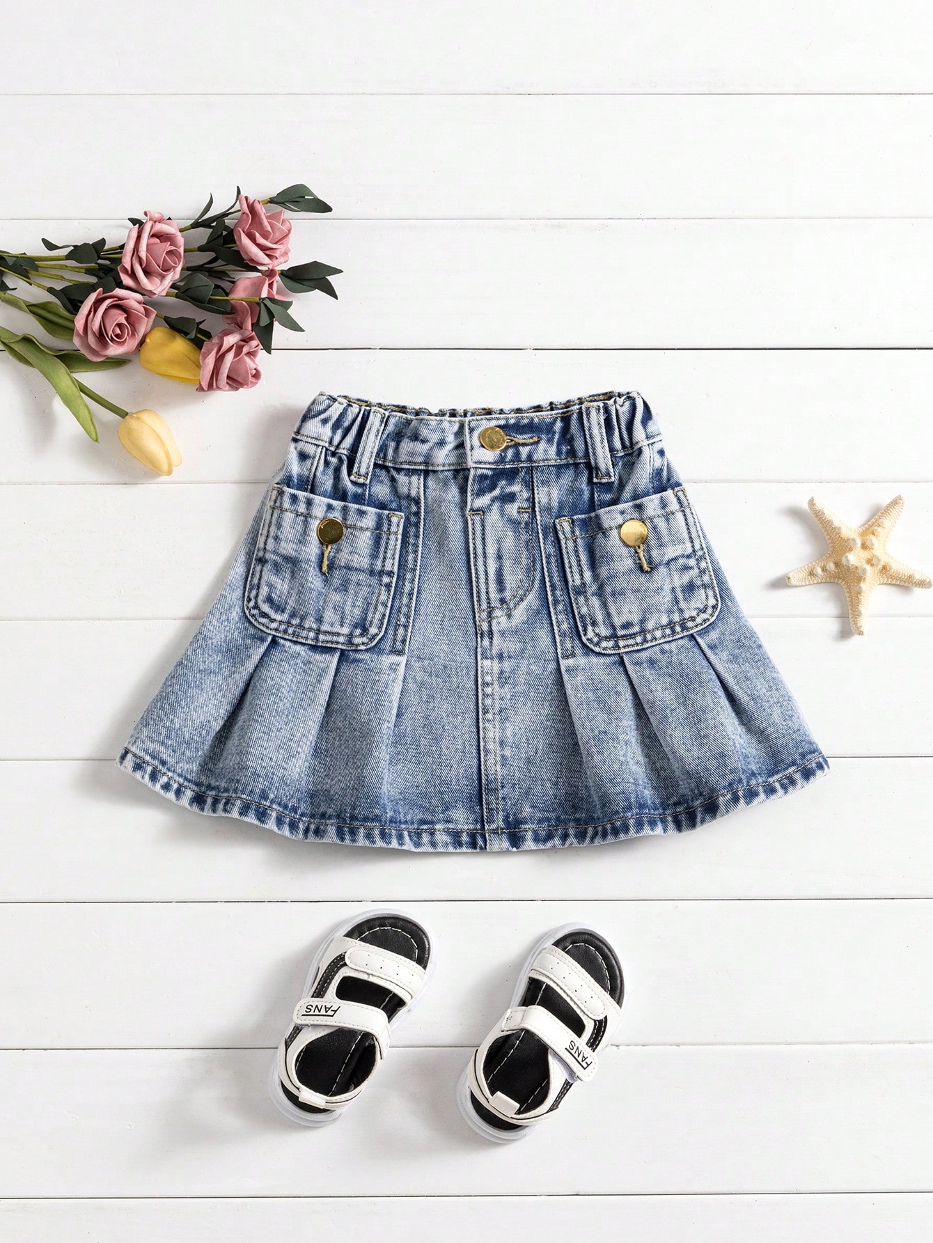 Young Girls Denim Skirts