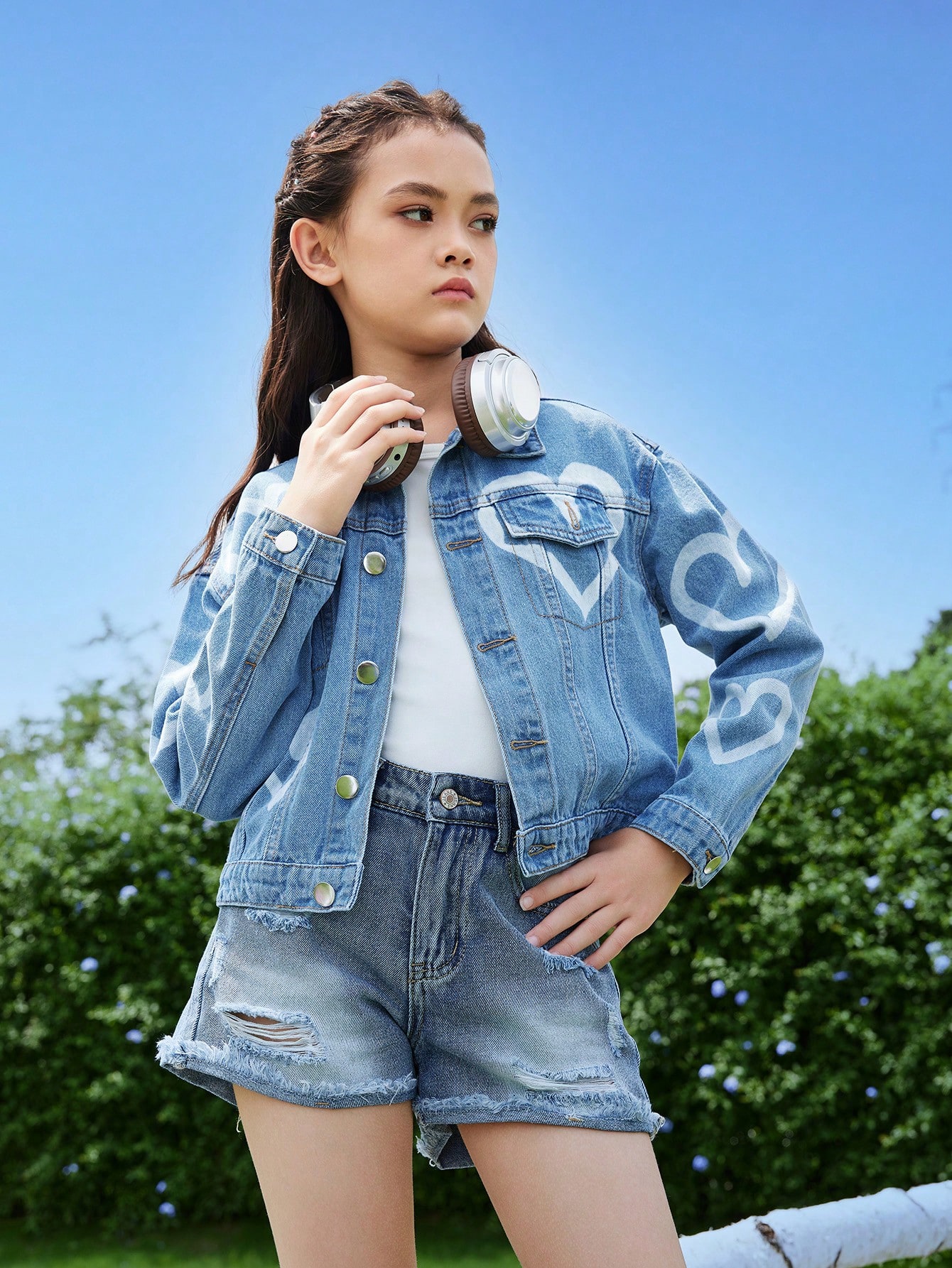 Tween Girls Denim Jackets & Coats