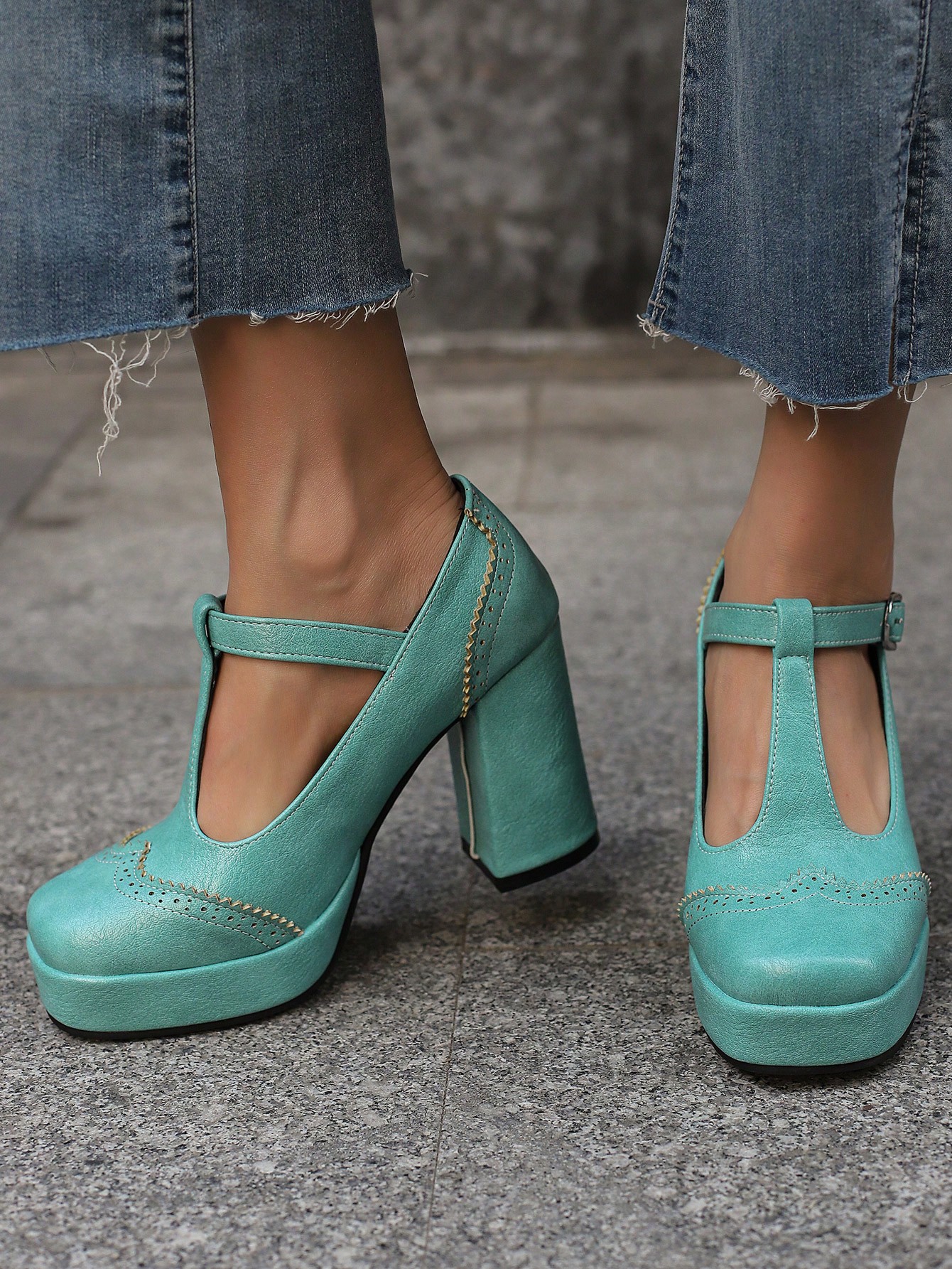 In Blue Women Pumps