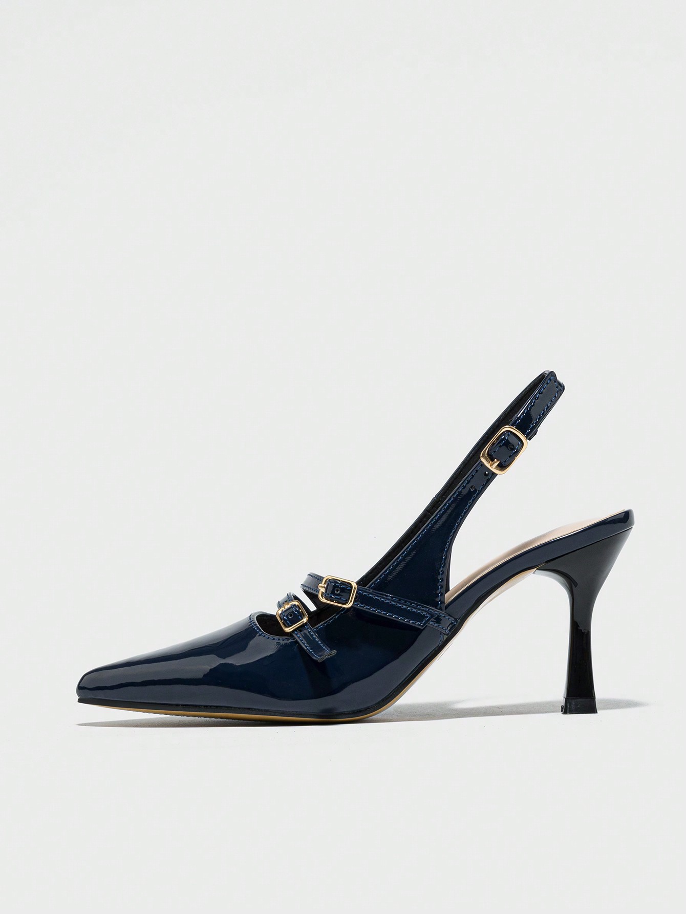 In Navy Blue Women Pumps