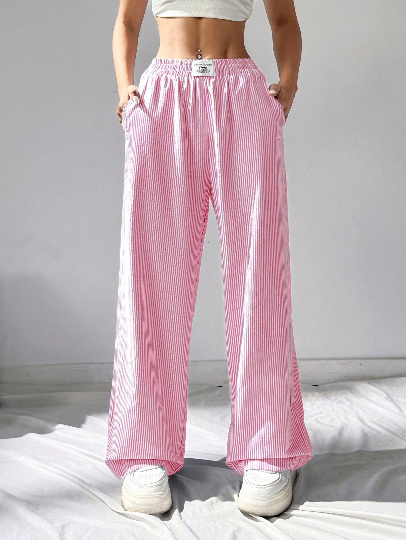 In Pink Women Bottoms