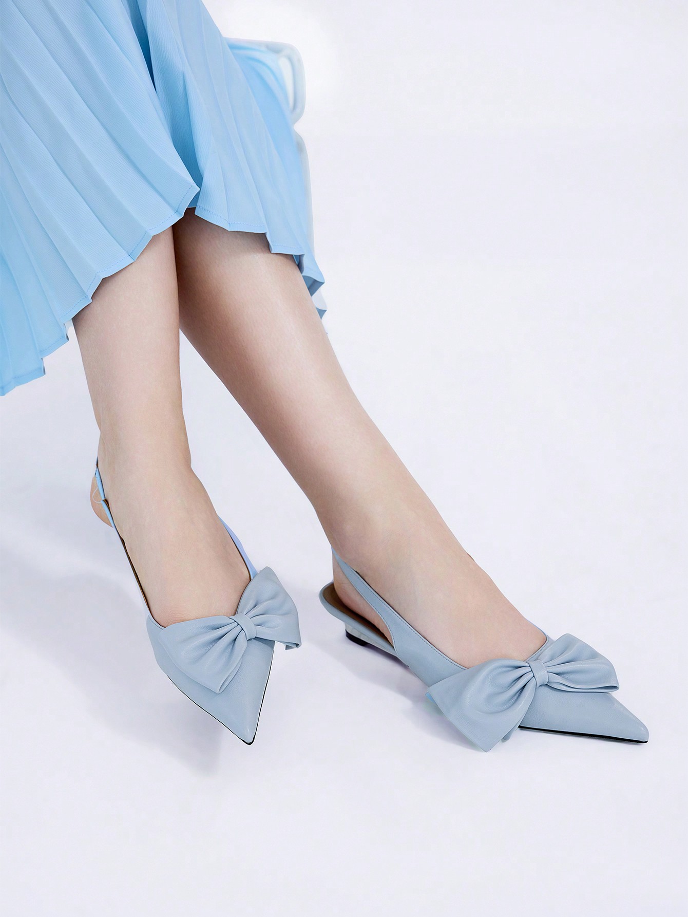 In Baby Blue Women Pumps