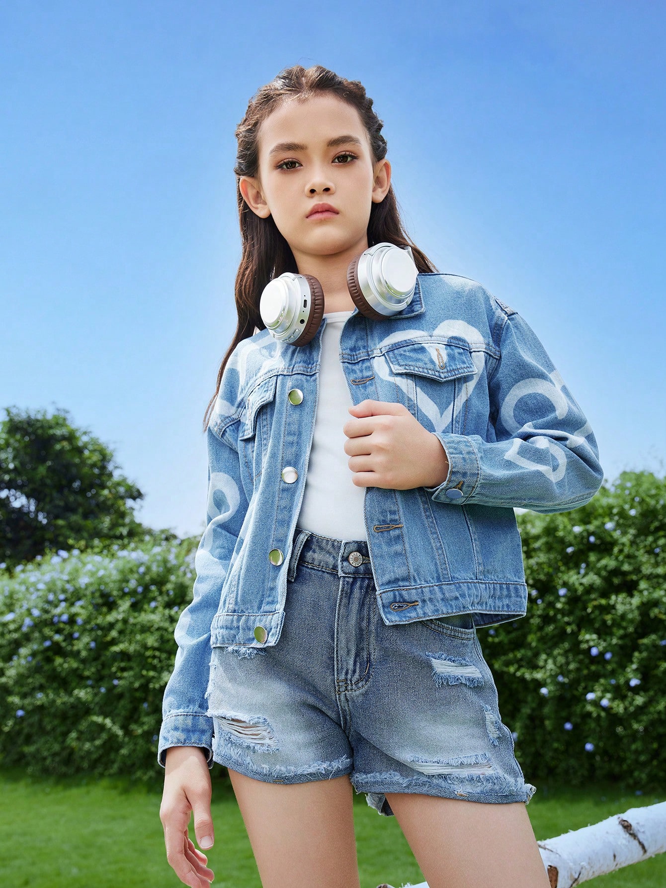 Tween Girls Denim Jackets & Coats