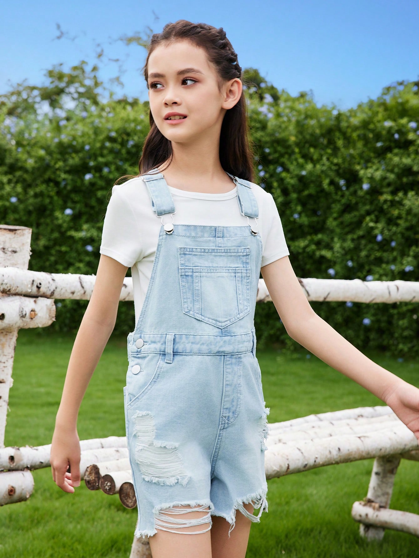 Tween Girls Denim Overalls & Jumpsuits