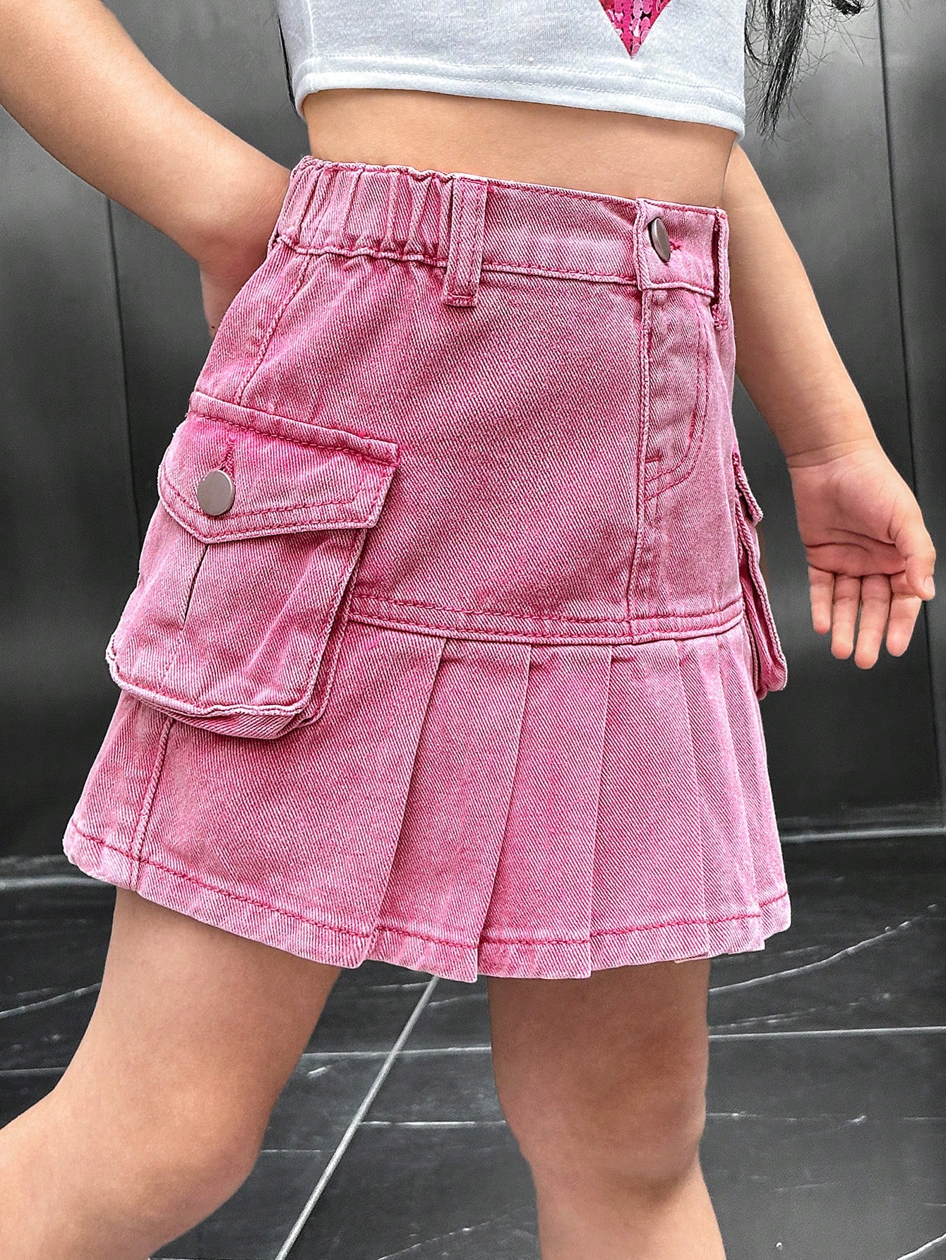 Young Girls Denim Skirts