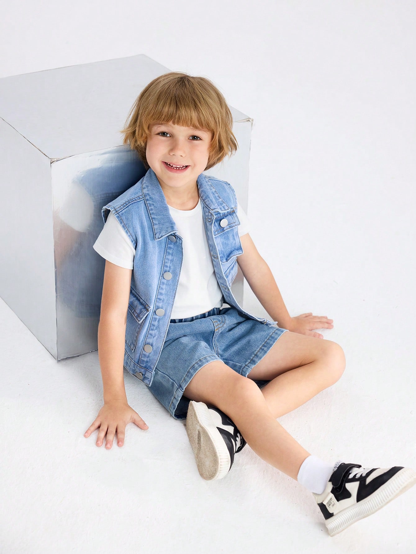 Young Boys Denim Jackets & Coats