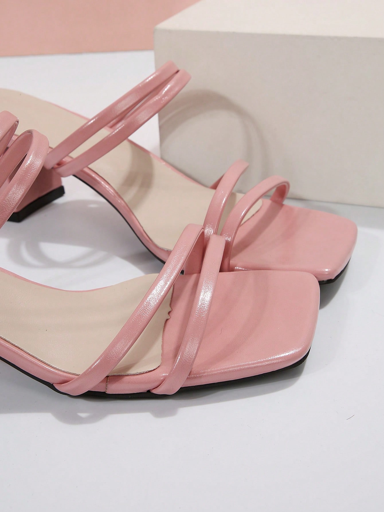 In Pink Women Heeled Sandals