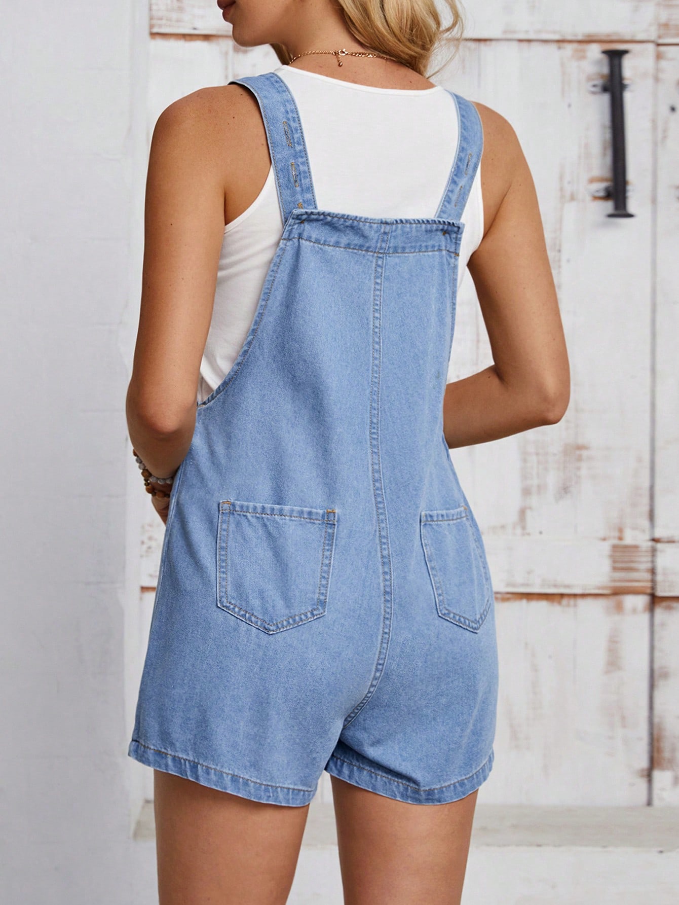 Women Denim Overalls & Jumpsuits