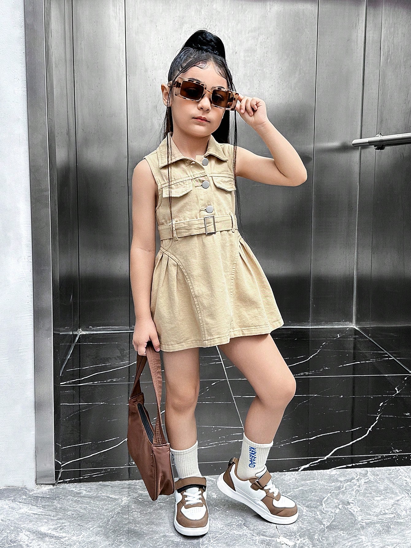 Young Girls Denim Dresses